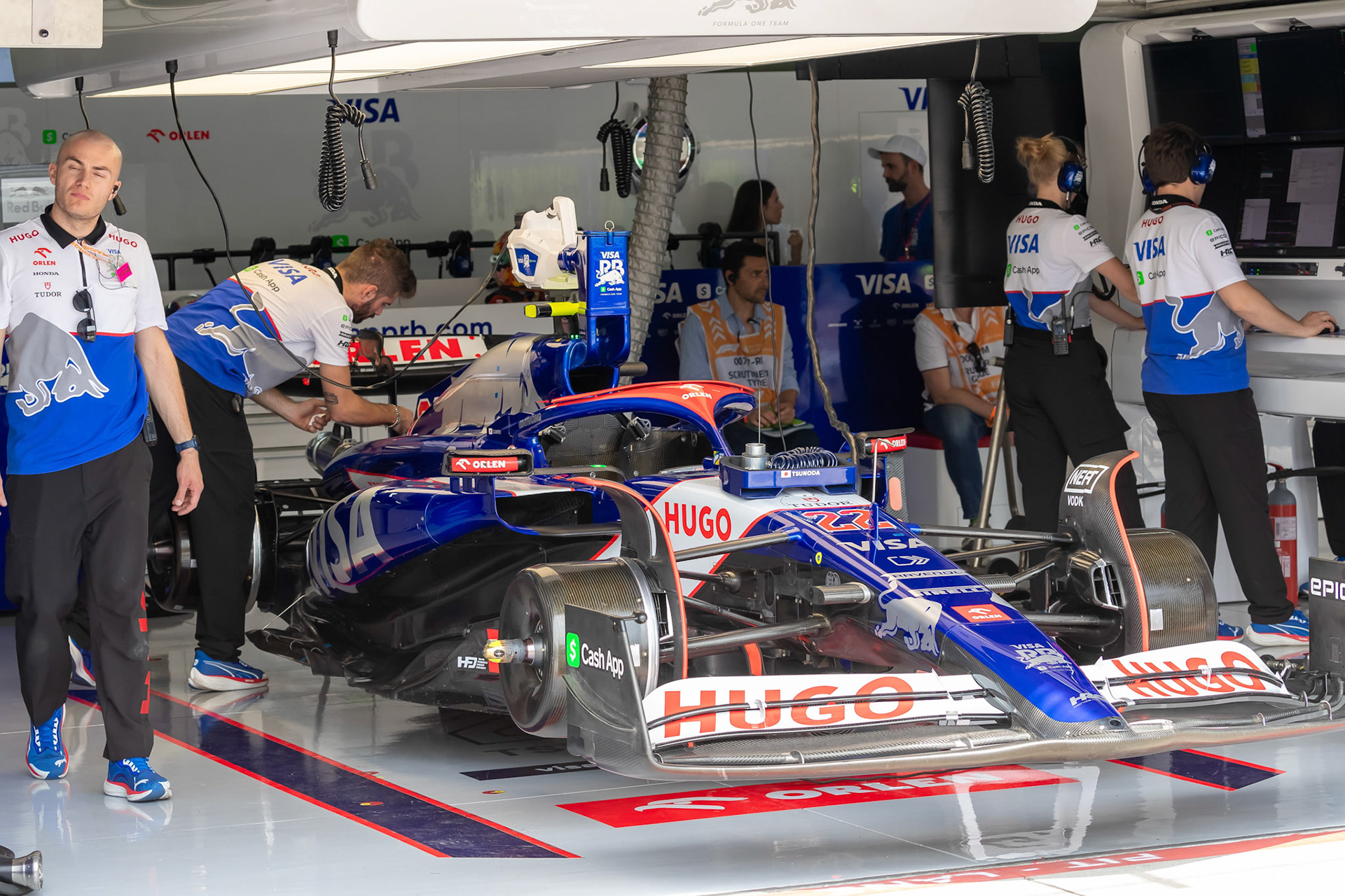 Yuki Tsunoda #22, Visa Cash App RB Formula One Team; F1 GP Imola / Italien Sonntag, 19.05.2024