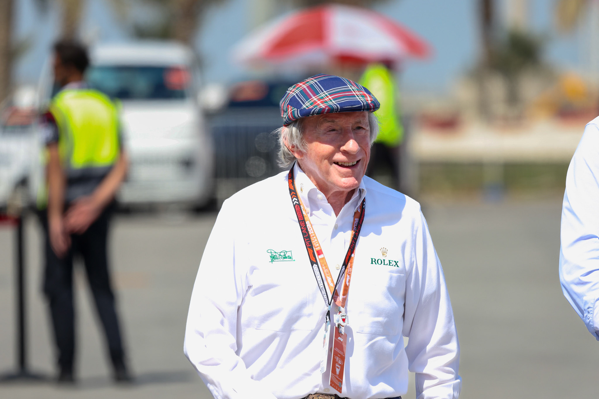 Jackie Stewart; Formel 1 GP Bahrain. Freitag 01.03.2024