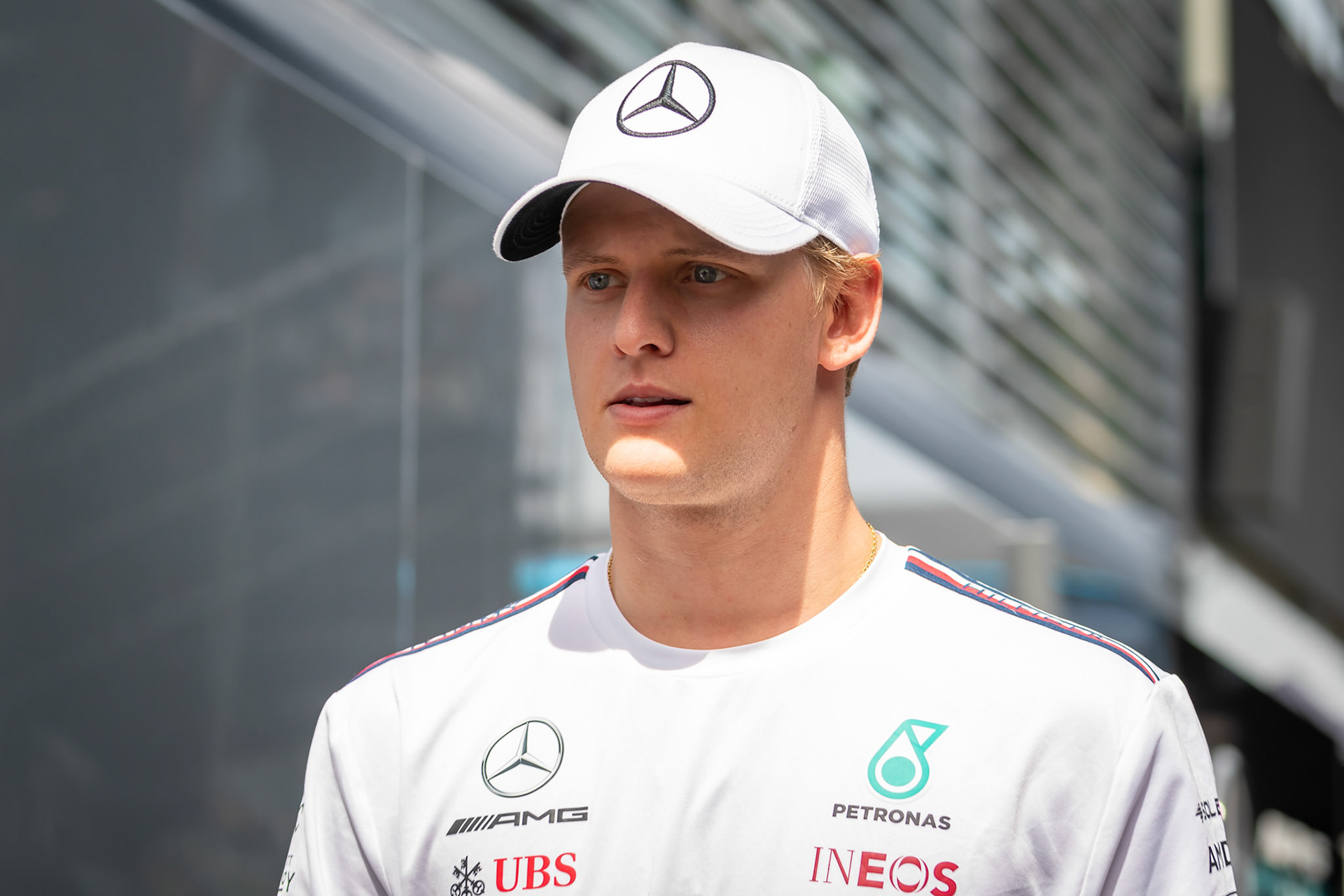 Mick Schumacher, Mercedes AMG F1 Team;Formel 1 GP Italien / Monza. Sonntag, 03.09.2023