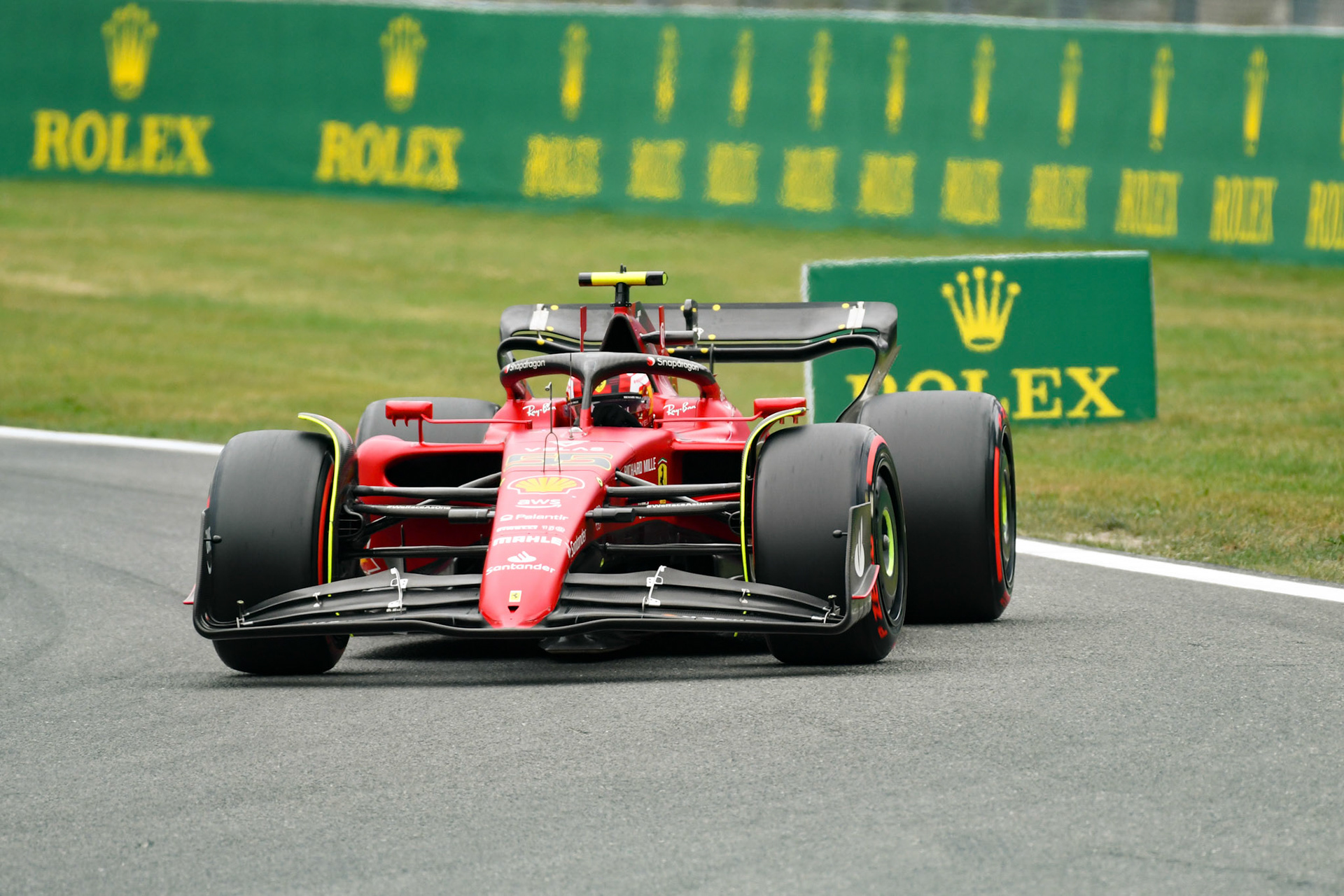 Carlos Sainz (ESP) Scuderia Ferrari;Formel 1 GP Belgien. Samstag, 27.08.2022