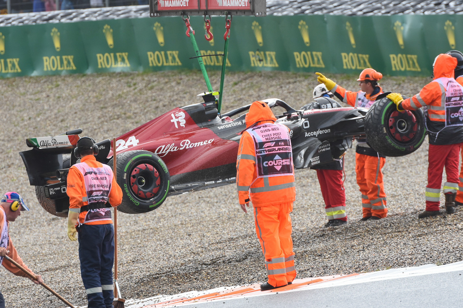 Guanyu Zhou (CHN) Alfa Romeo F1 Team;Formel 1 GP Holland / Zandvoort. Samstag, 26.08.2023