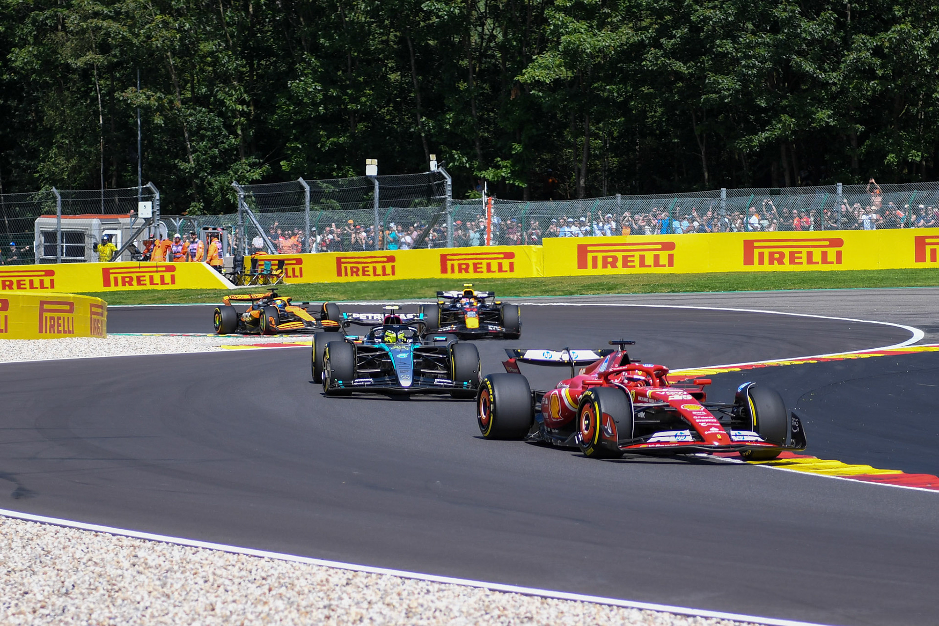 Rennstart;Formel 1 GP Spa / Belgien. Sonntag, 28.07.2024
