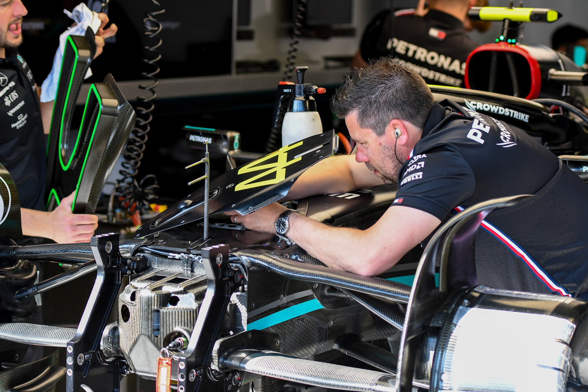 Mercedes AMG F1 Team; Formel 1 GP Monaco. Freitag 26.05.2023