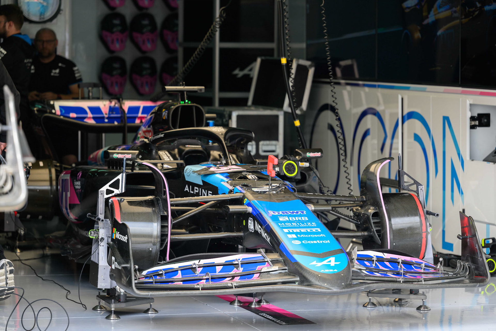 Esteban Ocon #31, BWT Alpine F1 Team; F1 GP Imola / Italien Donnerstag, 16.05.2024