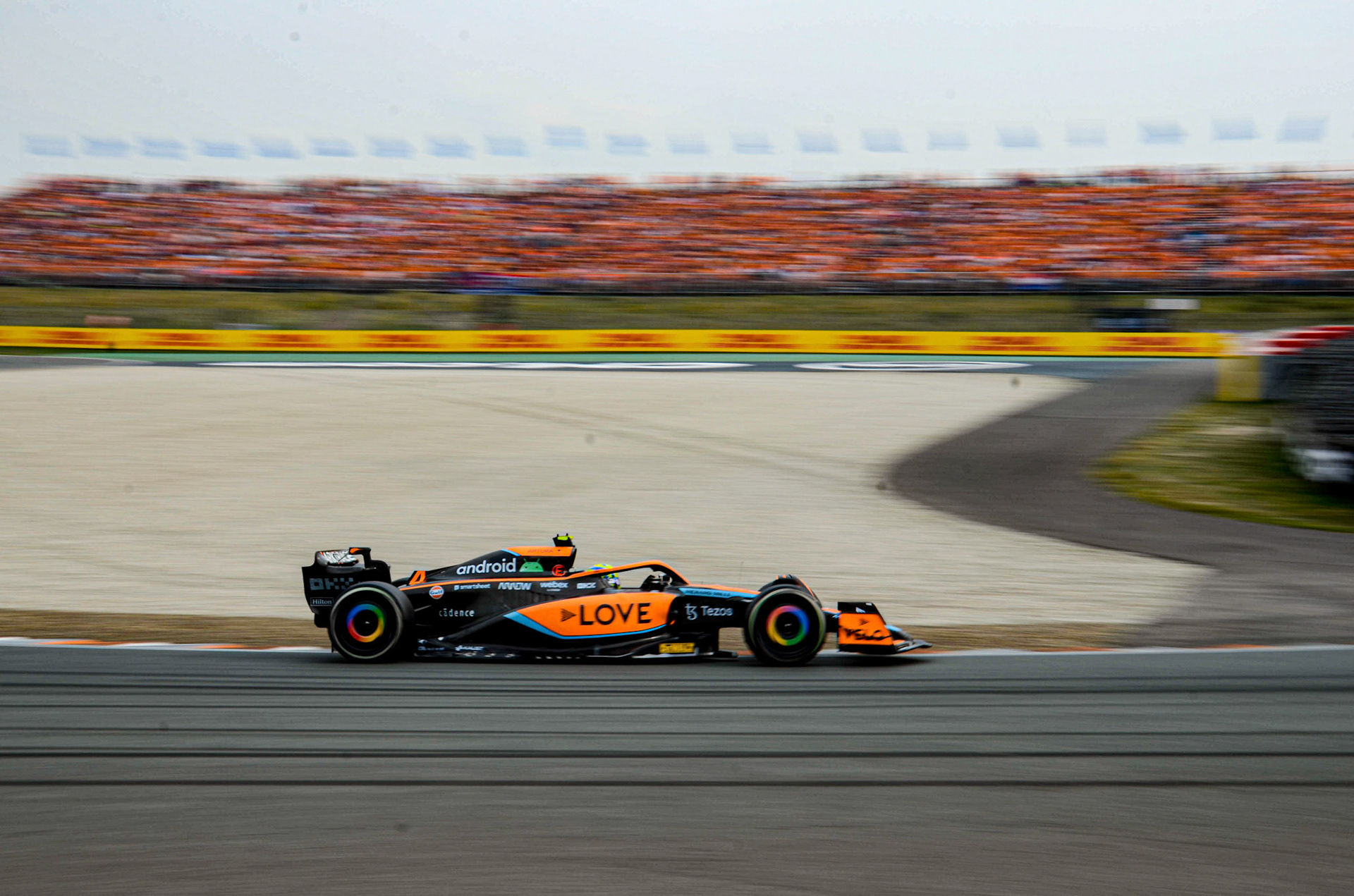 Lando Norris (GBR) McLaren; Formel 1 GP Holland Zandvoort, Sonntag, 04.09.2022