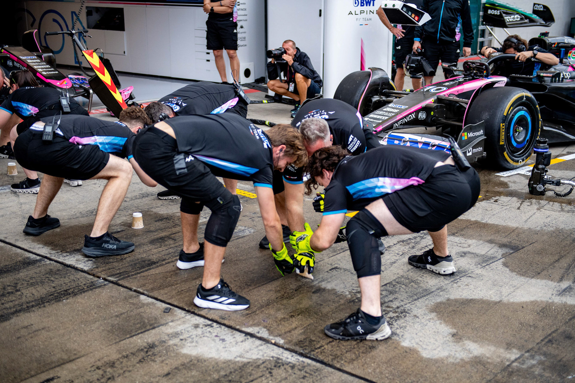 BWT Alpine F1 Team;Formel 1 GP Austria / Österreich. Donnerstag, 27.06.2024