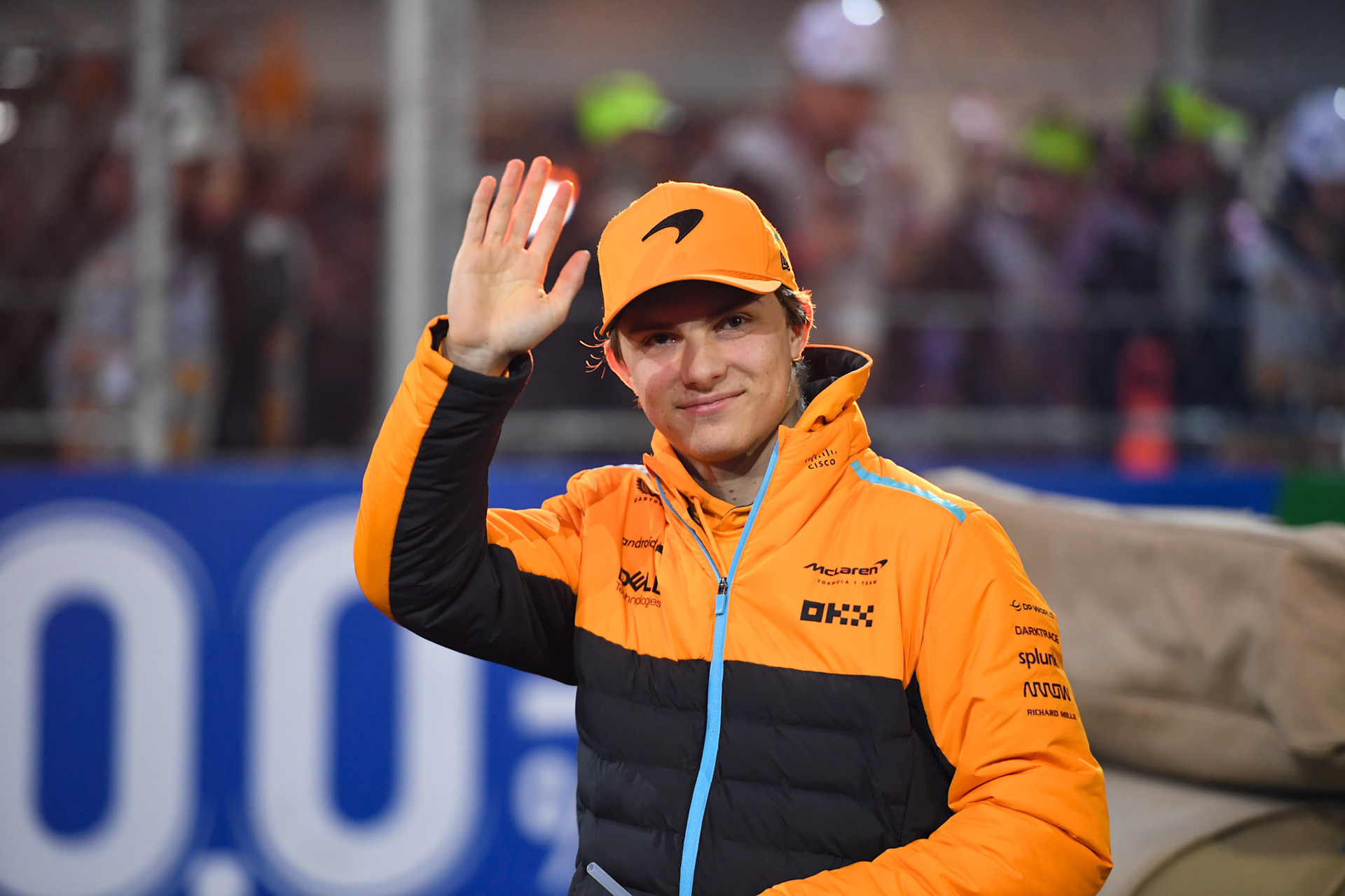 Oscar Piastri (AUS) McLaren F1; Formel 1 GP USA Las Vegas. Sonntag 19.11.2023