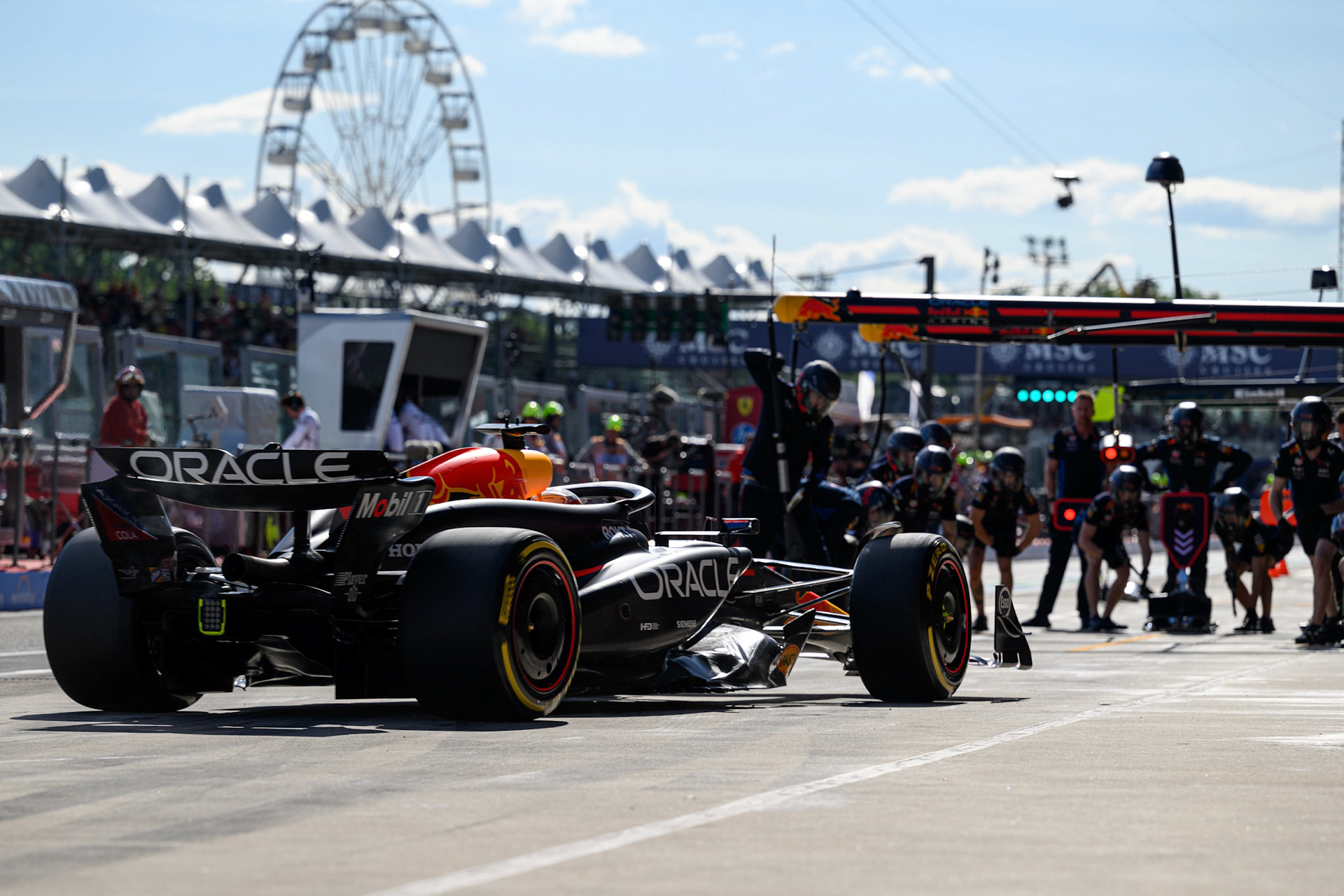 Max Verstappen #1, Oracle Red Bull Racing; F1 GP Imola / Italien Freitag, 17.05.2024