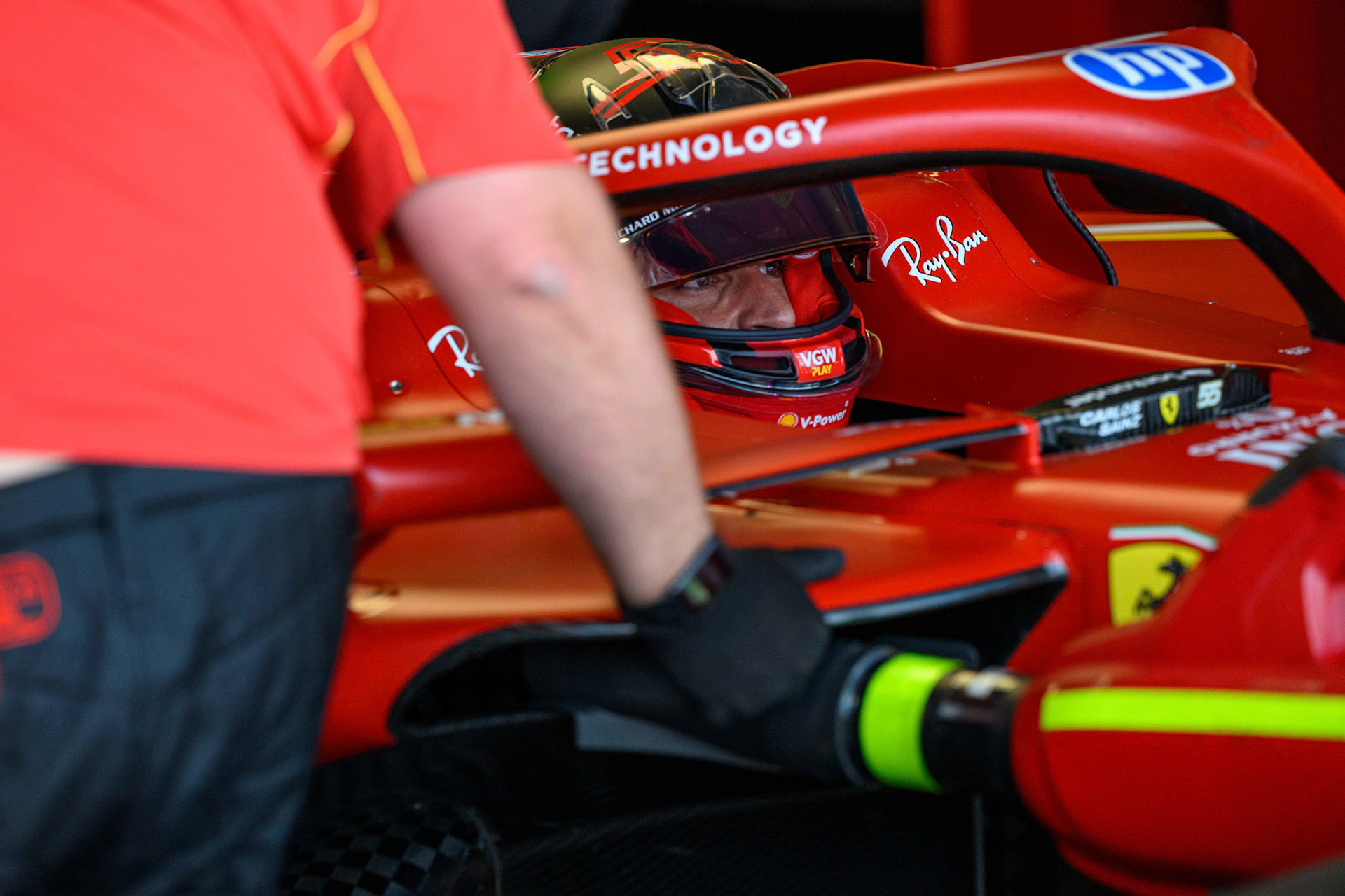 Charles Leclerc #16, Scuderia Ferrari; F1 GP Imola / Italien Freitag, 17.05.2024