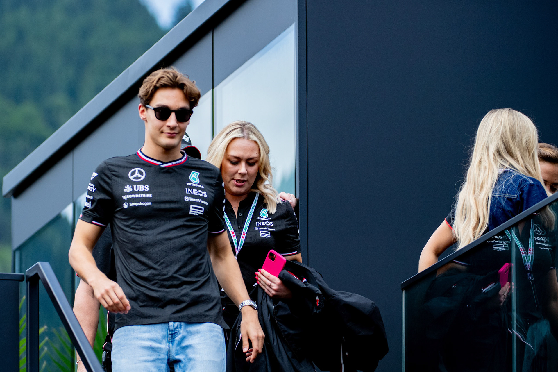 George Russell #63, Mercedes-AMG Petronas F1 Team;Formel 1 GP Austria / Österreich. Donnerstag, 27.06.2024