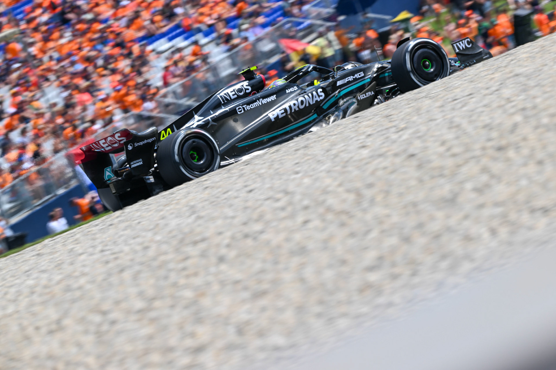 Lewis Hamilton (GBR) Mercedes AMG F1 Team; Formel 1 GP Austria / Österreich. Freitag, 30.06.2023