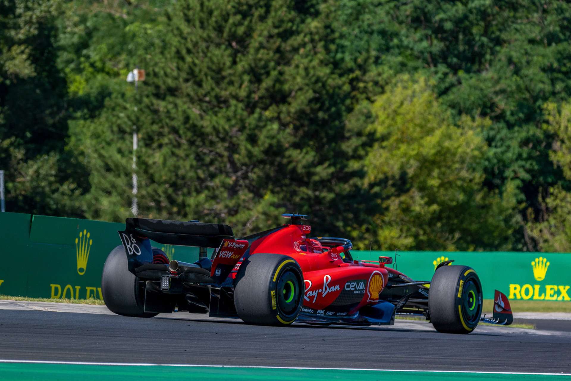Charles Leclerc (MCO) Scuderia Ferrari;Formel 1 GP Budapest / Ungarn. Sonntag, 23.07.2023