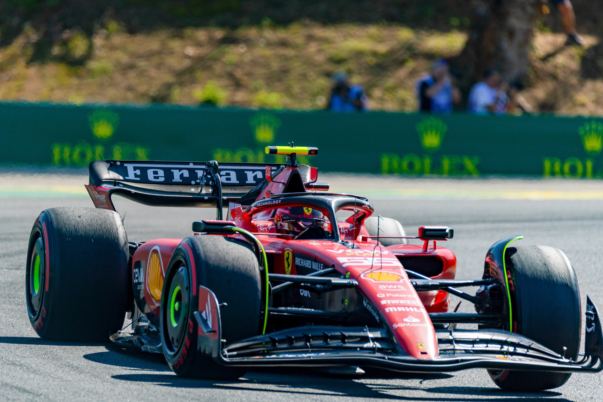 Carlos Sainz (ESP) Scuderia Ferrari; Formel 1 GP Budapest / Ungarn. Sonntag, 23.07.2023