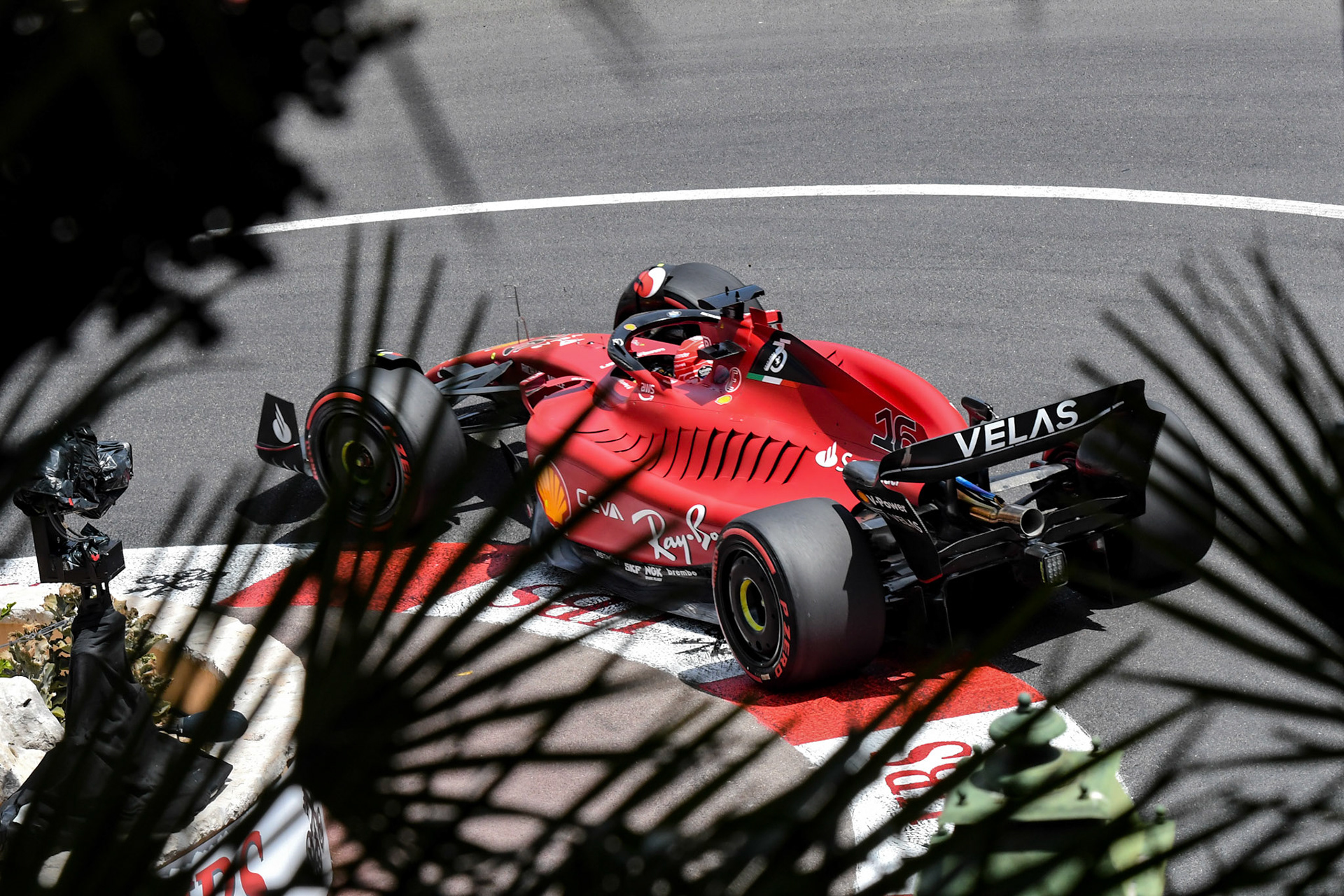 Charles Leclerc (MCO) Scuderia Ferrari; Formel 1 Monaco am 28.05.2022
