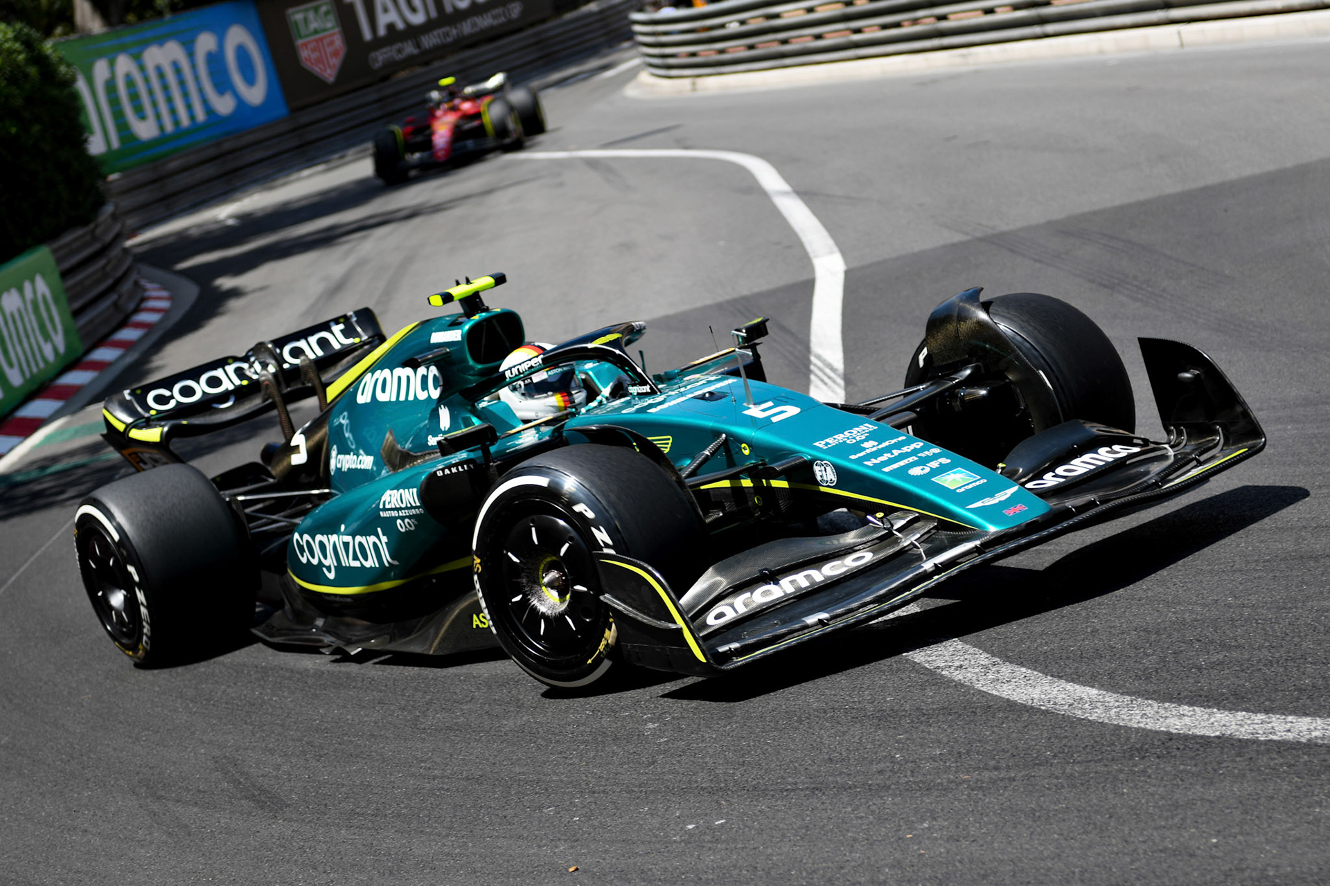 Sebastian Vettel (Ger) Aston Martin Cognizant Formula One Team; Formel 1 Monaco am 27.05.2022