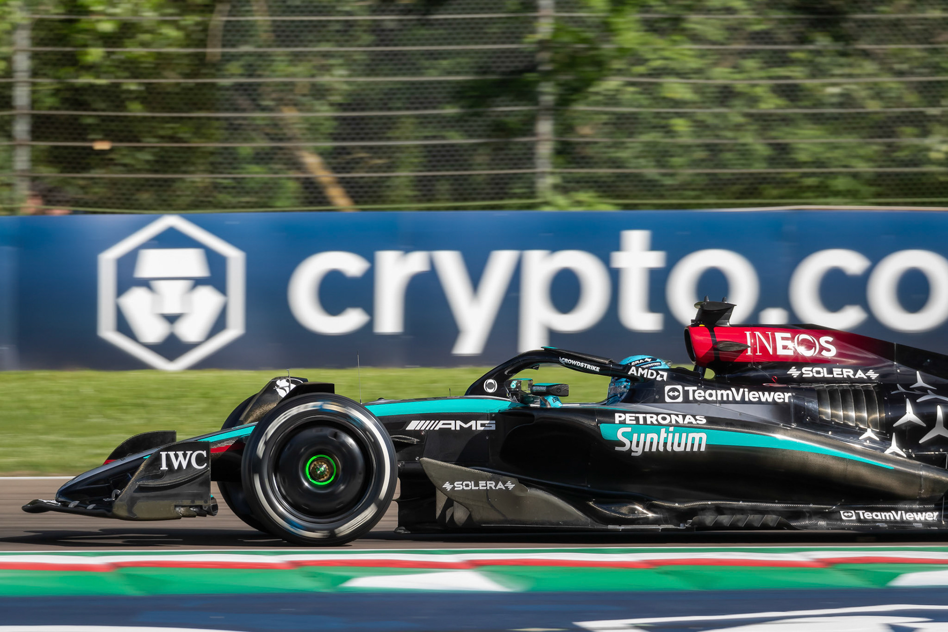 George Russell #63, Mercedes-AMG Petronas F1 Team; F1 GP Imola / Italien Freitag, 17.05.2024