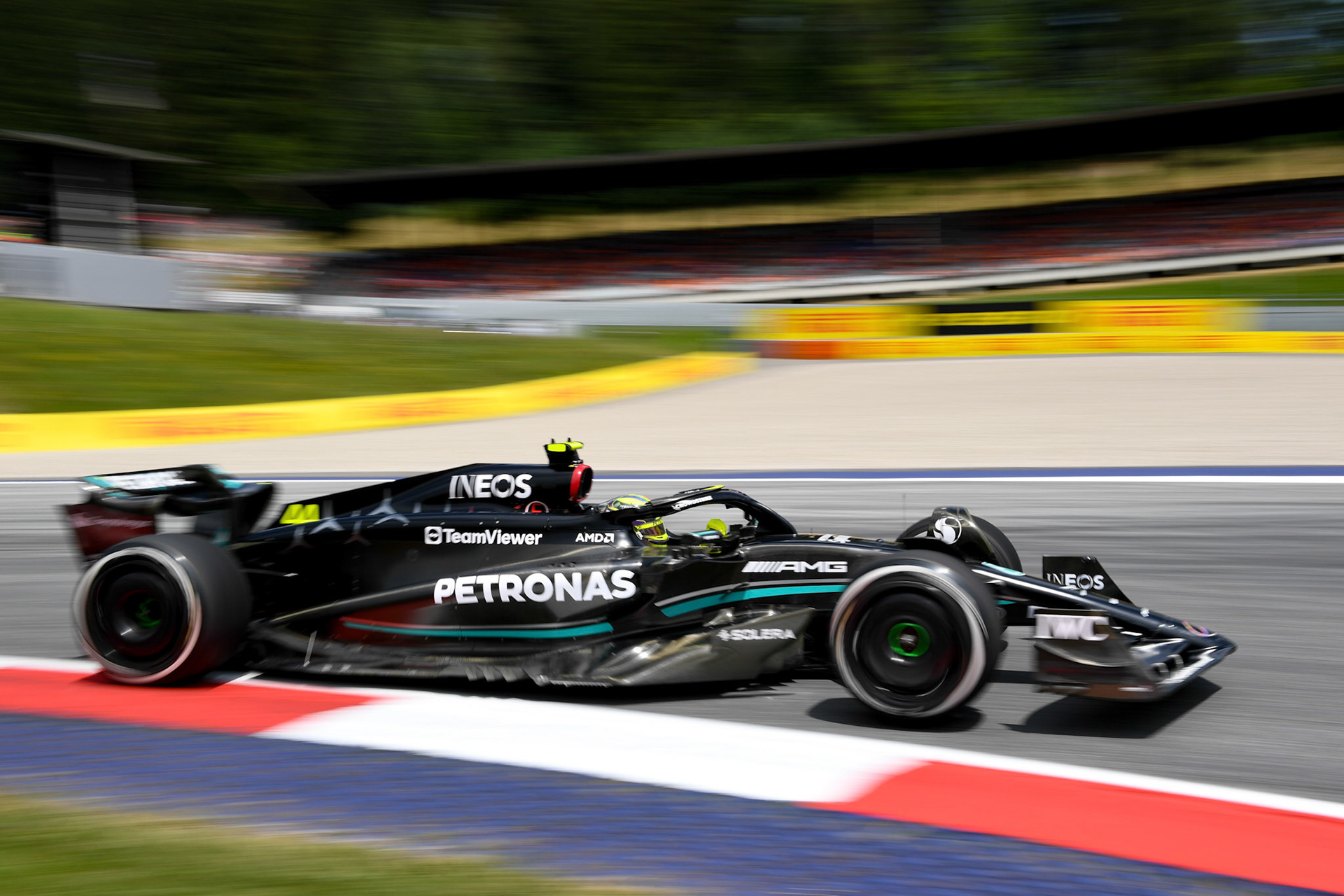 Lewis Hamilton (GBR) Mercedes AMG F1 Team; Formel 1 GP Austria / Österreich. Freitag, 30.06.2023