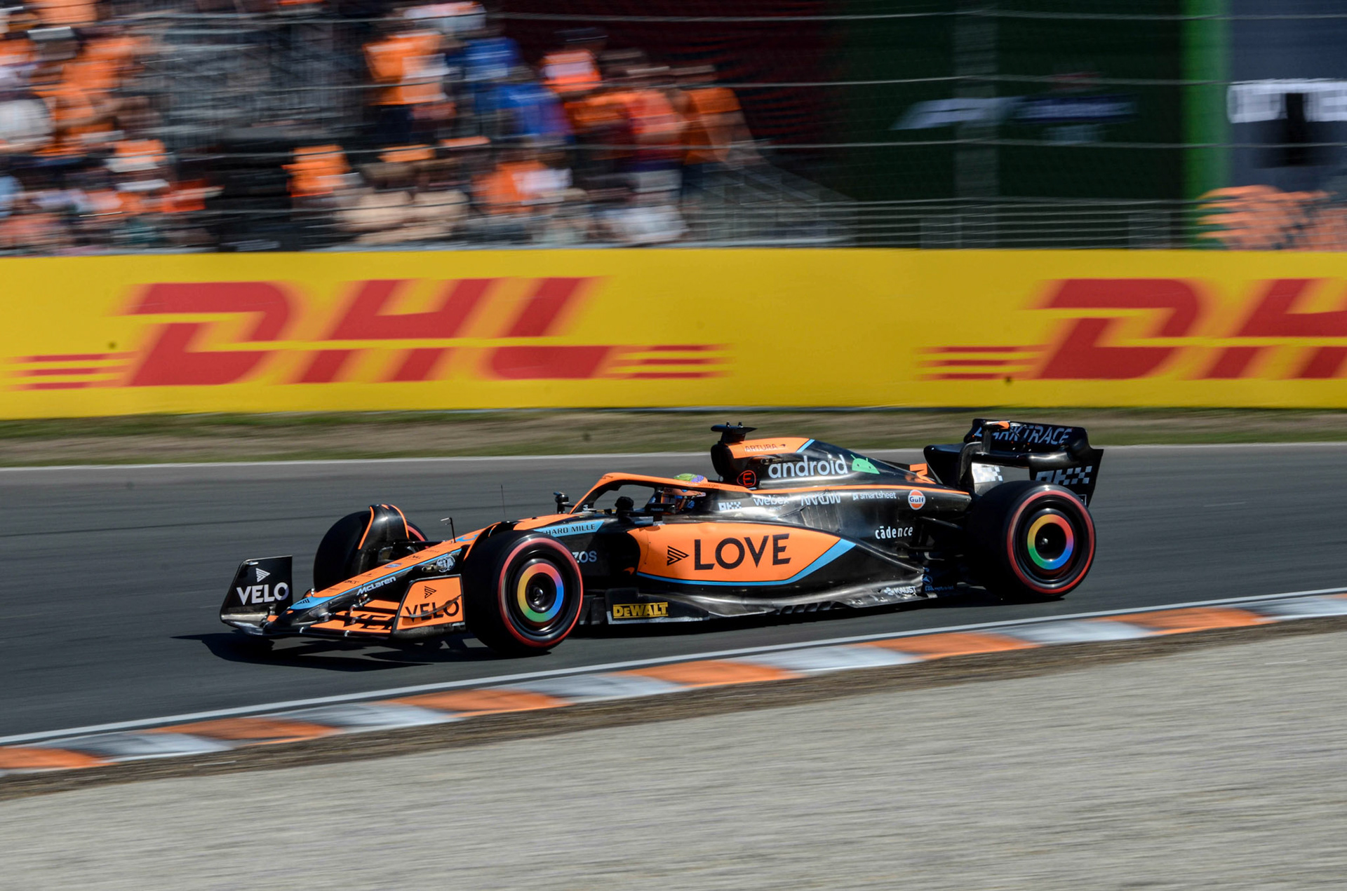 Daniel Ricciardo (GBR) McLaren; Formel 1 GP Holland Zandvoort, Samstag, 03.09.2022
