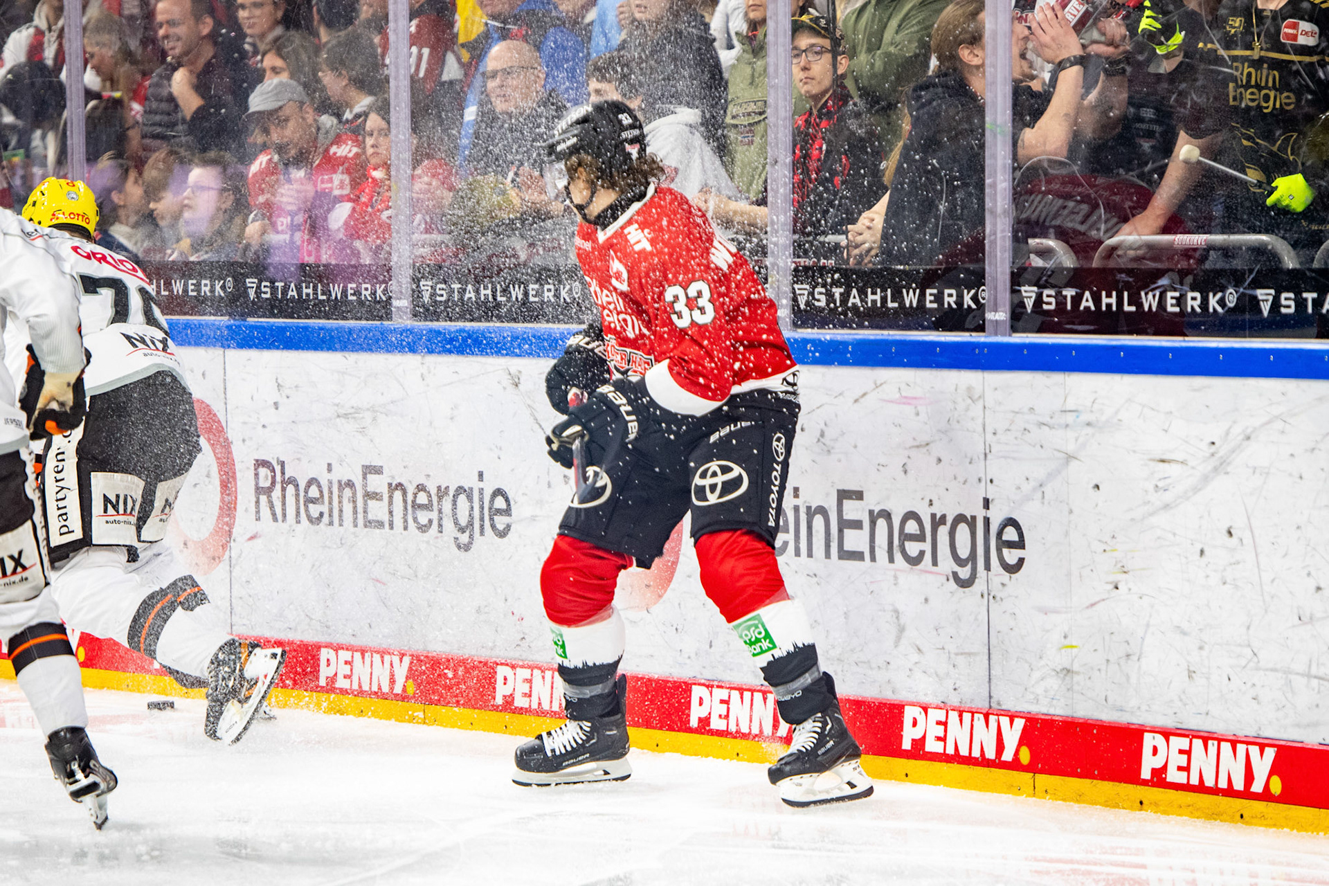 Tim Wohlgemuth; DEL Kölner Haie - Frankfurter Löwen, 16.02.2024