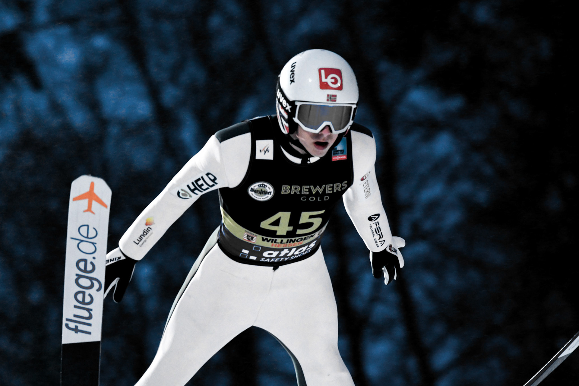 Halvor Egner Granerud (NOR) Asker Skiklubb; FIS Skisprung Weltcup 2022 Willingen am 29.01.2022