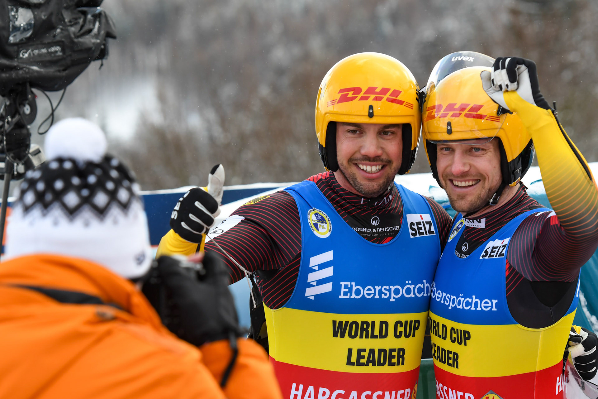 Tobias Wendl, Tobias Arlt, GER; Eberspächer Luge World Cup; Veltins Eisarena Winterberg 25.02.2023