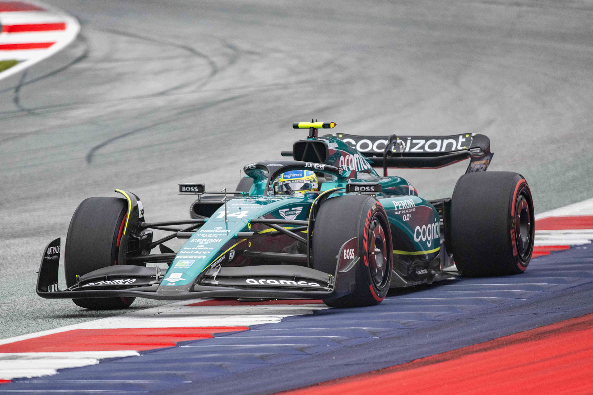 Fernando Alonso (ESP) Aston Martin Formula One Team; Formel 1 GP Austria / Österreich. Samstag, 01.07.2023