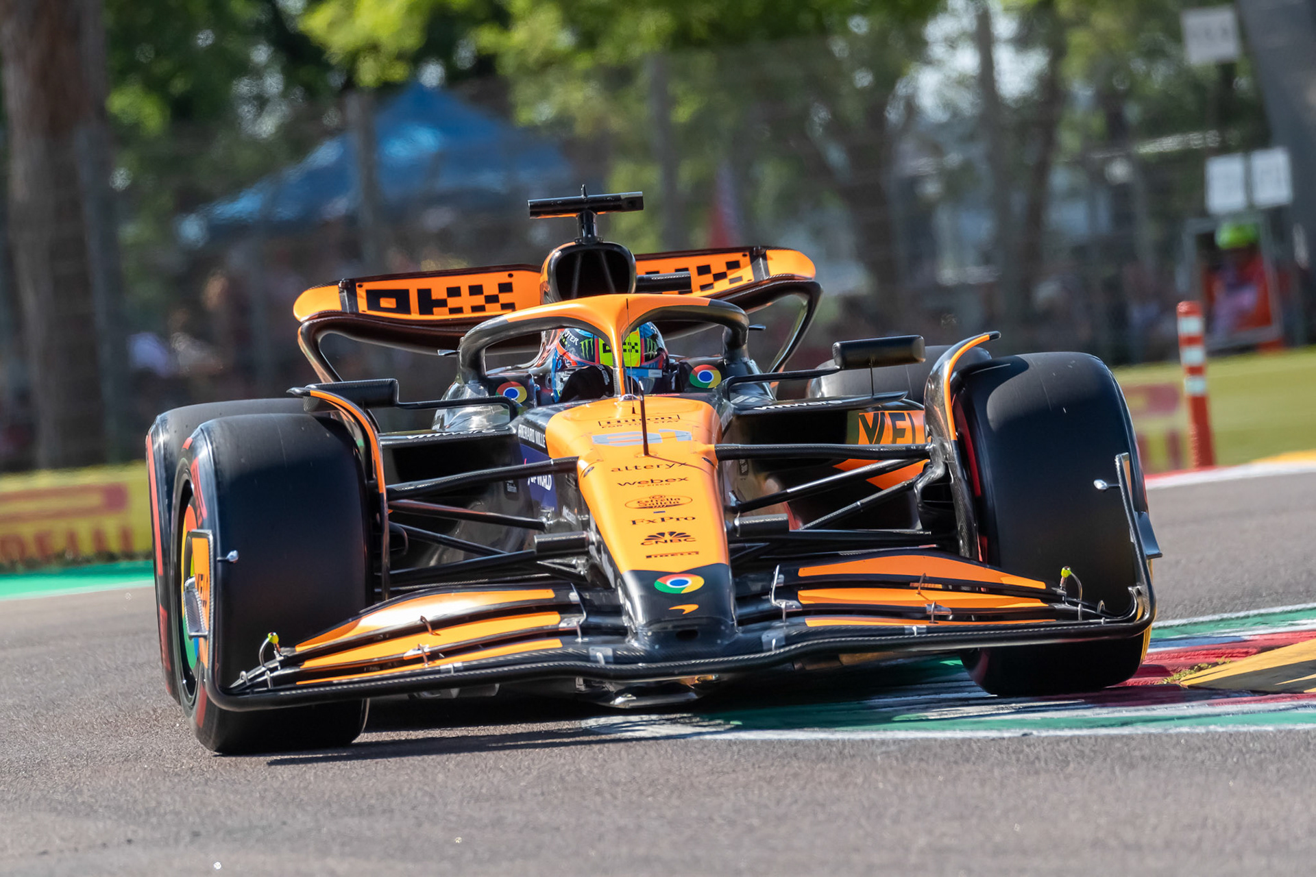 Oscar Piastri #81, McLaren Formula 1 Team; F1 GP Imola / Italien Samstag, 18.05.2024