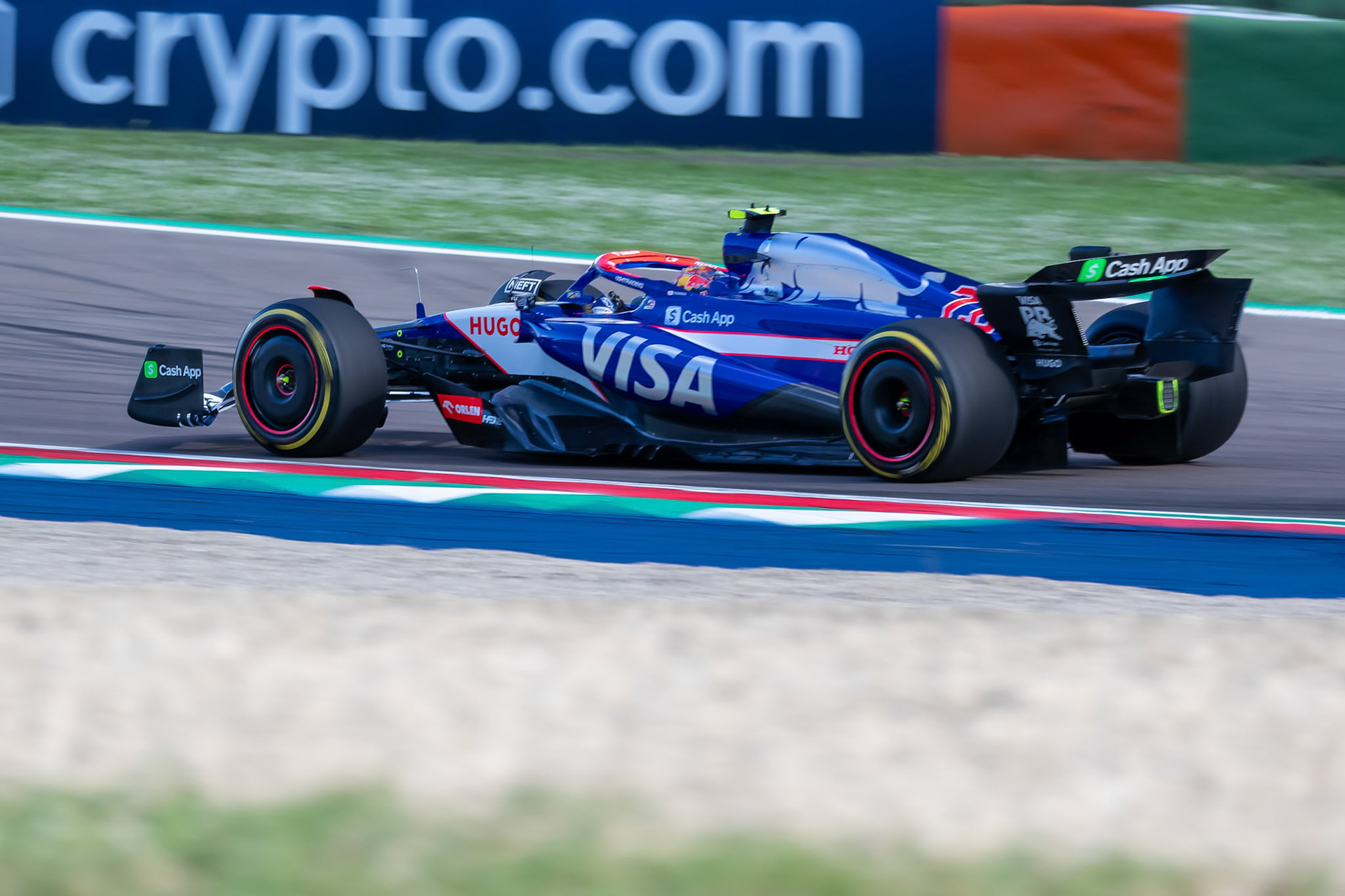 Yuki Tsunoda #22, Visa Cash App RB Formula One Team; F1 GP Imola / Italien Freitag, 17.05.2024