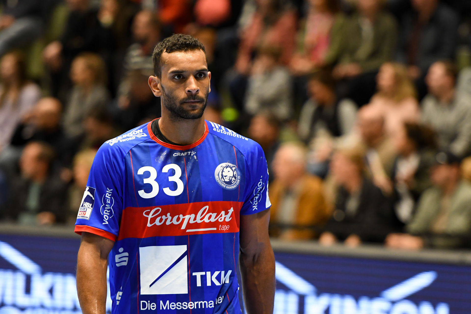 Djibril M´Bengue #33; Handball Bundesliga; BHC 06 - HSG Wetzlar 06.11.2022