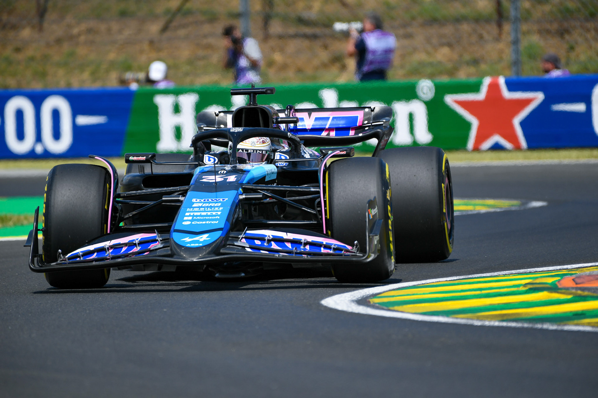 Esteban Ocon #31, BWT Alpine F1 Team;Formel 1 Budapest / Ungarn, 20.07.2024