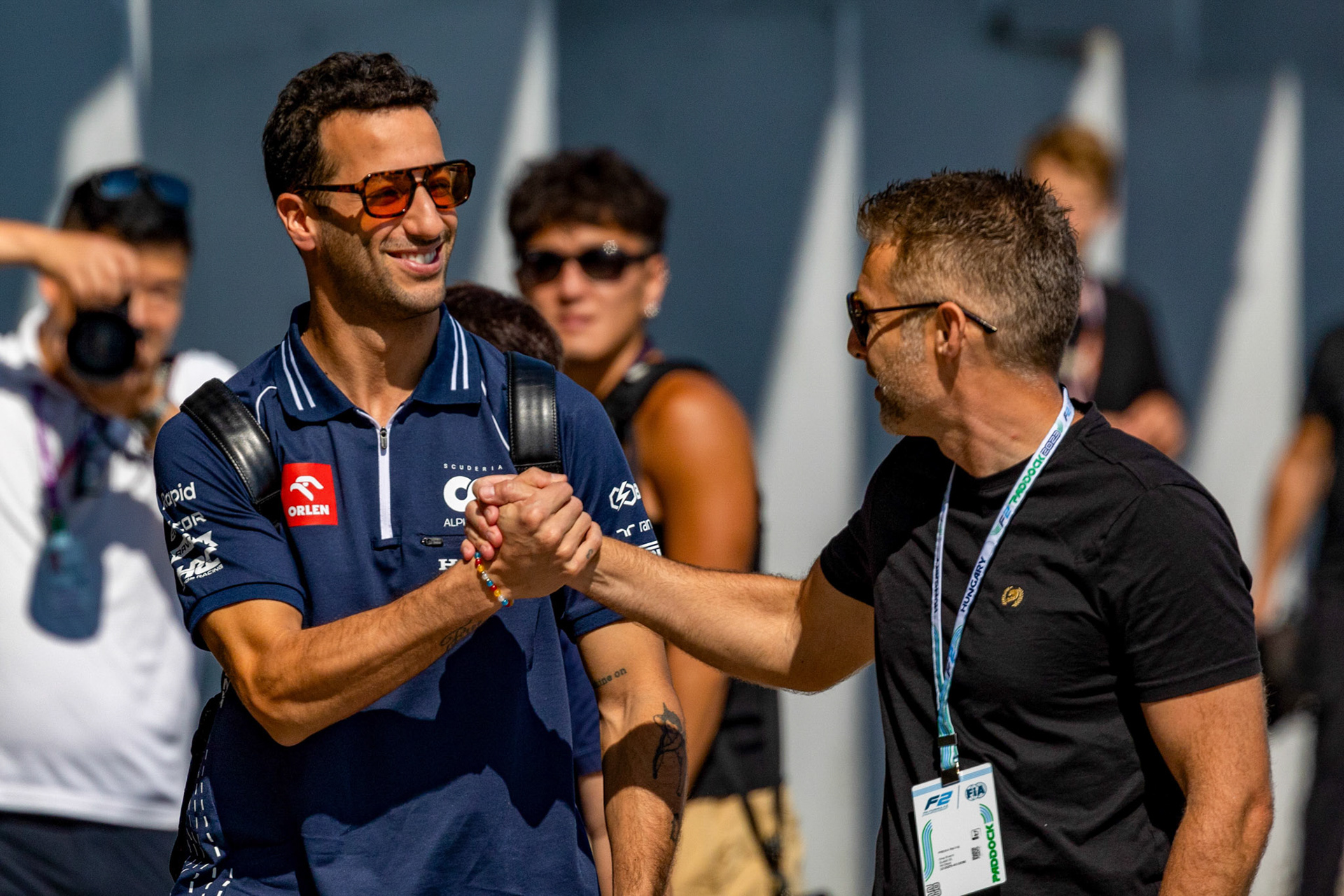 Daniel Ricciardo, Scuderia Alpha Tauri; Formel 1 GP Budapest / Ungarn. Samstag, 22.07.2023