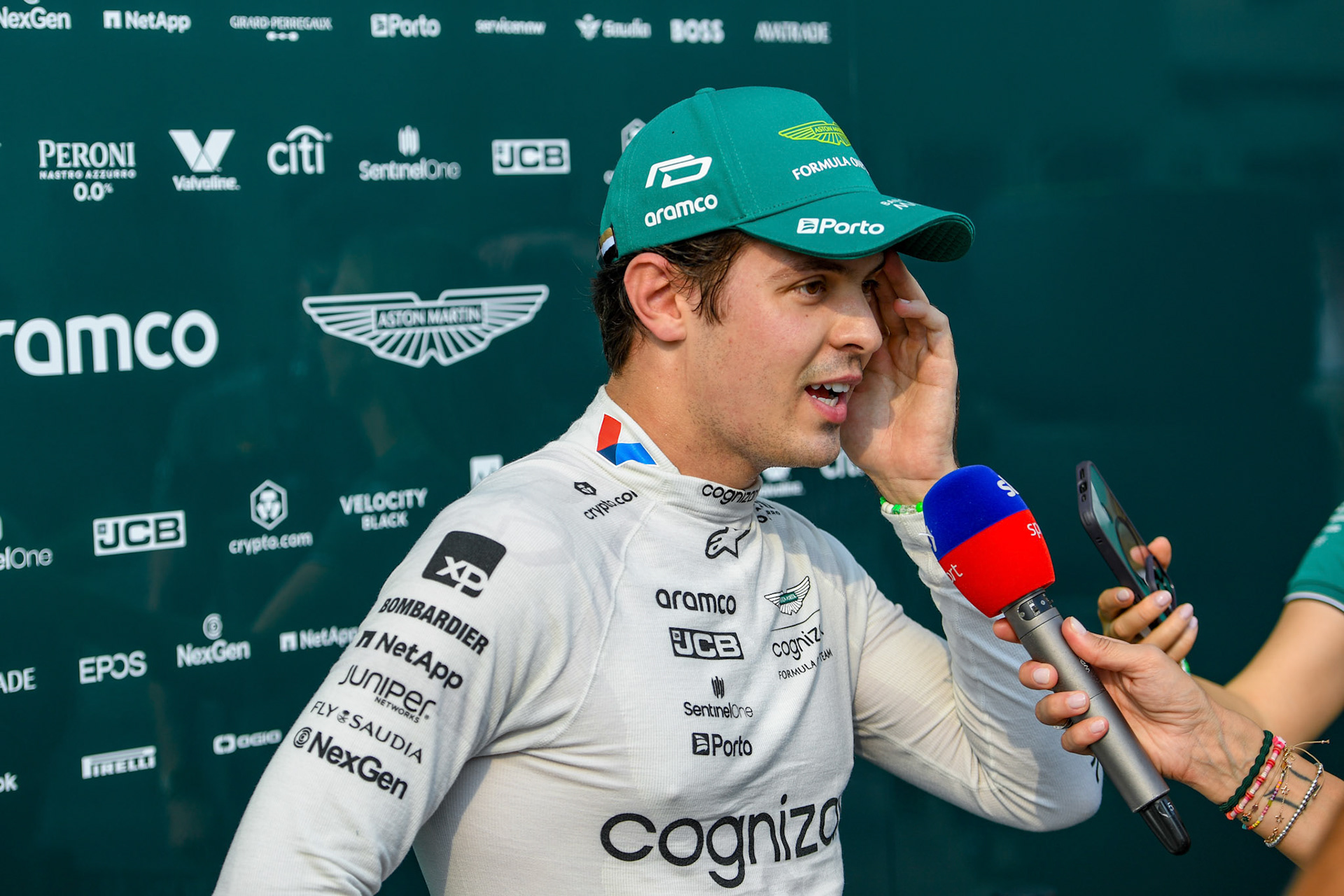 Felipe Drugovich, Aston Martin Formula One Team; Formel 1 GP Abu Dhabi. Freitag 24.11.2023