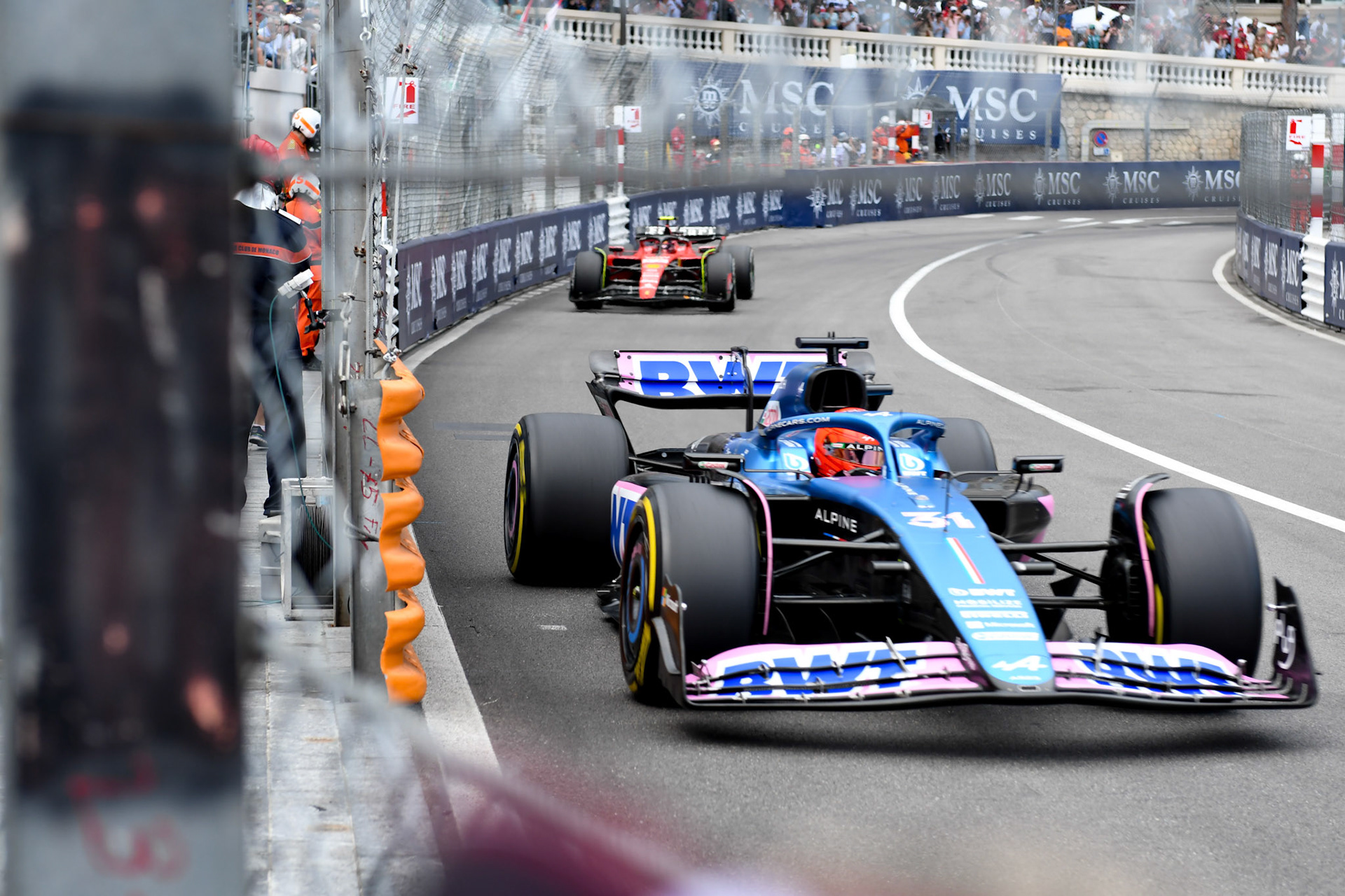 Esteban Ocon (FRA) Alpine F1 Team; Formel 1 GP Monaco. Sonntag 28.05.2023
