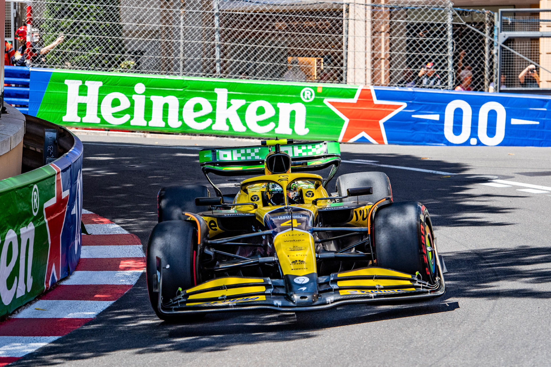 Lando Norris #4, McLaren Formula 1 Team; Formel1 GP Monaco Samstag, 25.05.2024