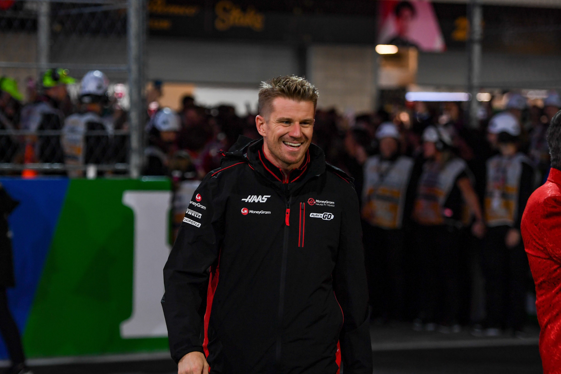 Nico Hülkenberg (GER) Haas F1 Team; Formel 1 GP USA Las Vegas. Sonntag 19.11.2023