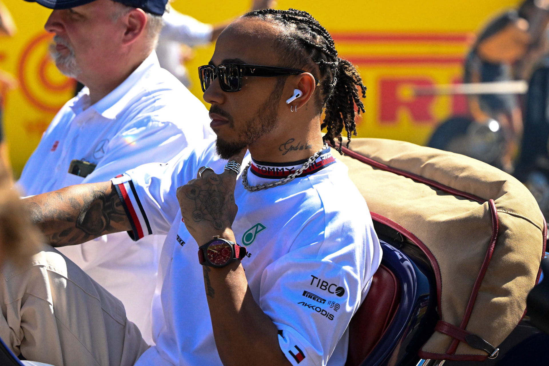 Lewis Hamilton (GBR) Merceds AMG Petronas; Formel 1 GP Italien Monza, Sonntag, 11.09.2022