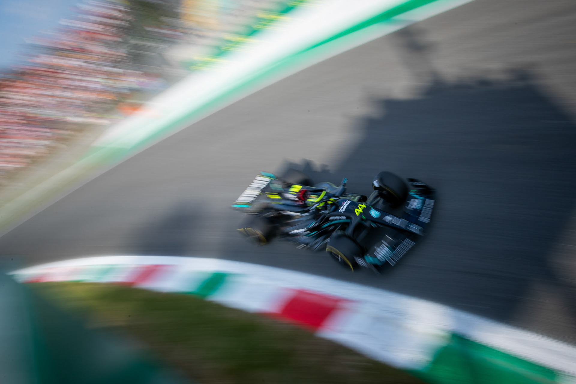 Lewis Hamilton (GBR) Mercedes AMG F1 Team; Formel 1 GP Italien / Monza. Freitag, 01.09.2023
