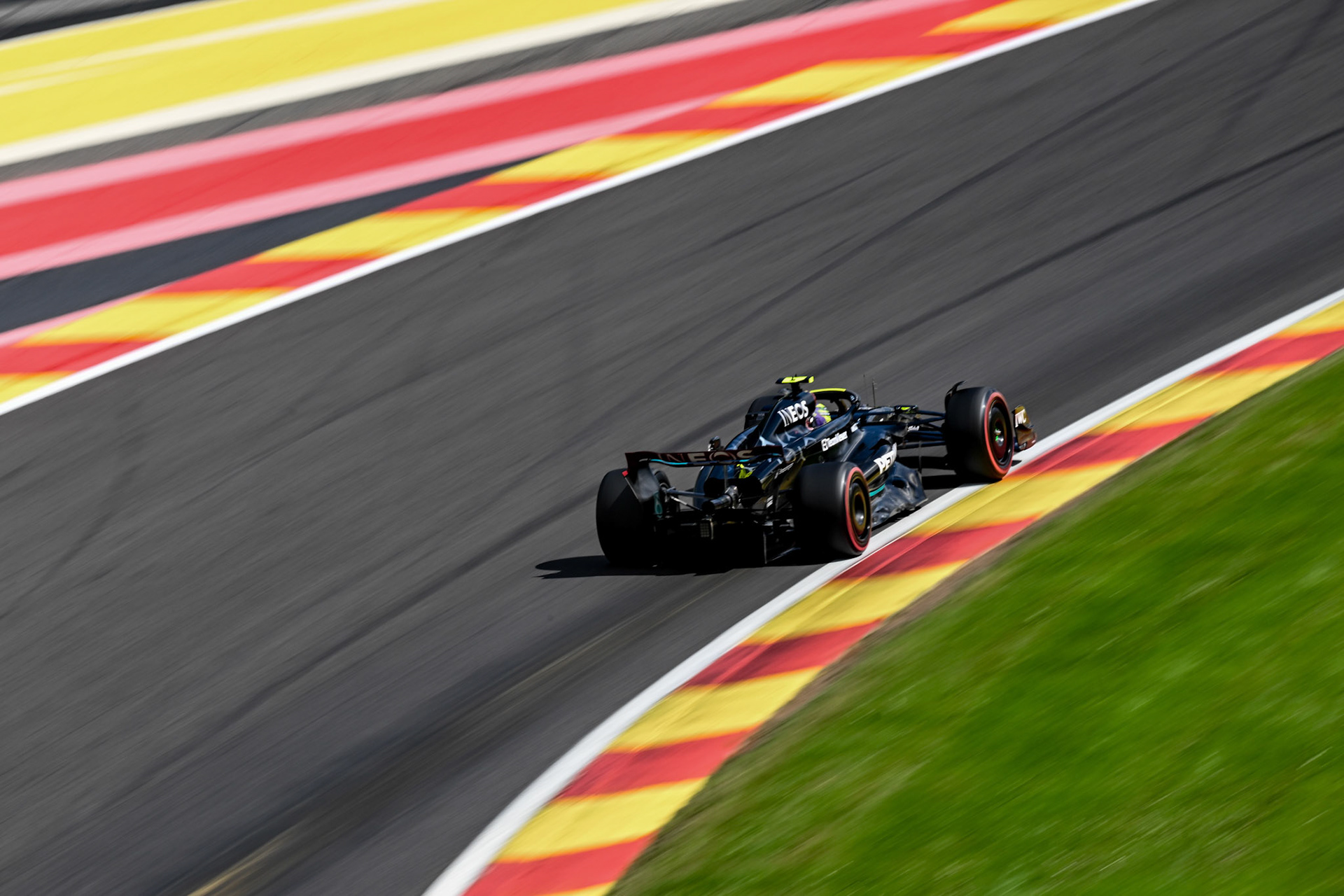 Lewis Hamilton (GBR) Mercedes AMG F1 Team; Formel 1 GP Spa Francorchamps/ Belgien. Sonntag, 30.07.2023