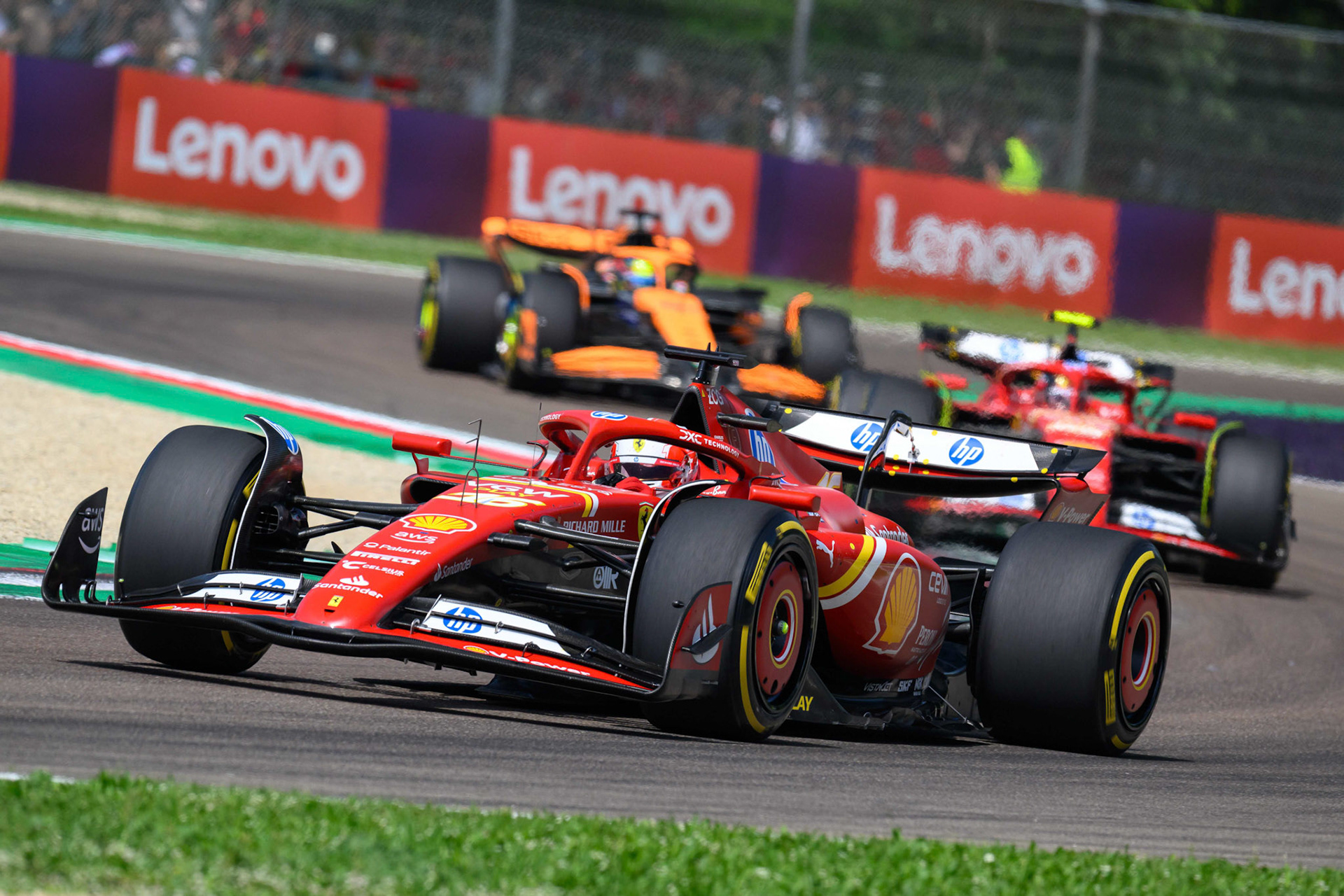 Charles Leclerc #16, Scuderia Ferrari; F1 GP Imola / Italien Sonntag, 19.05.2024