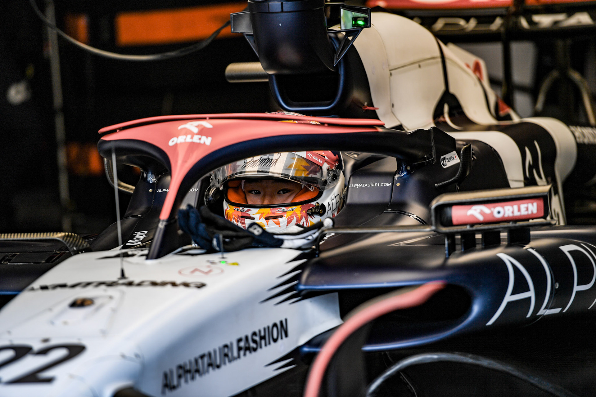 Yuki Tsunoda (JPN) Scuderia Alpha Tauri;Formel 1 GP Spa Francorchamps/ Belgien. Samstag, 29.07.2023