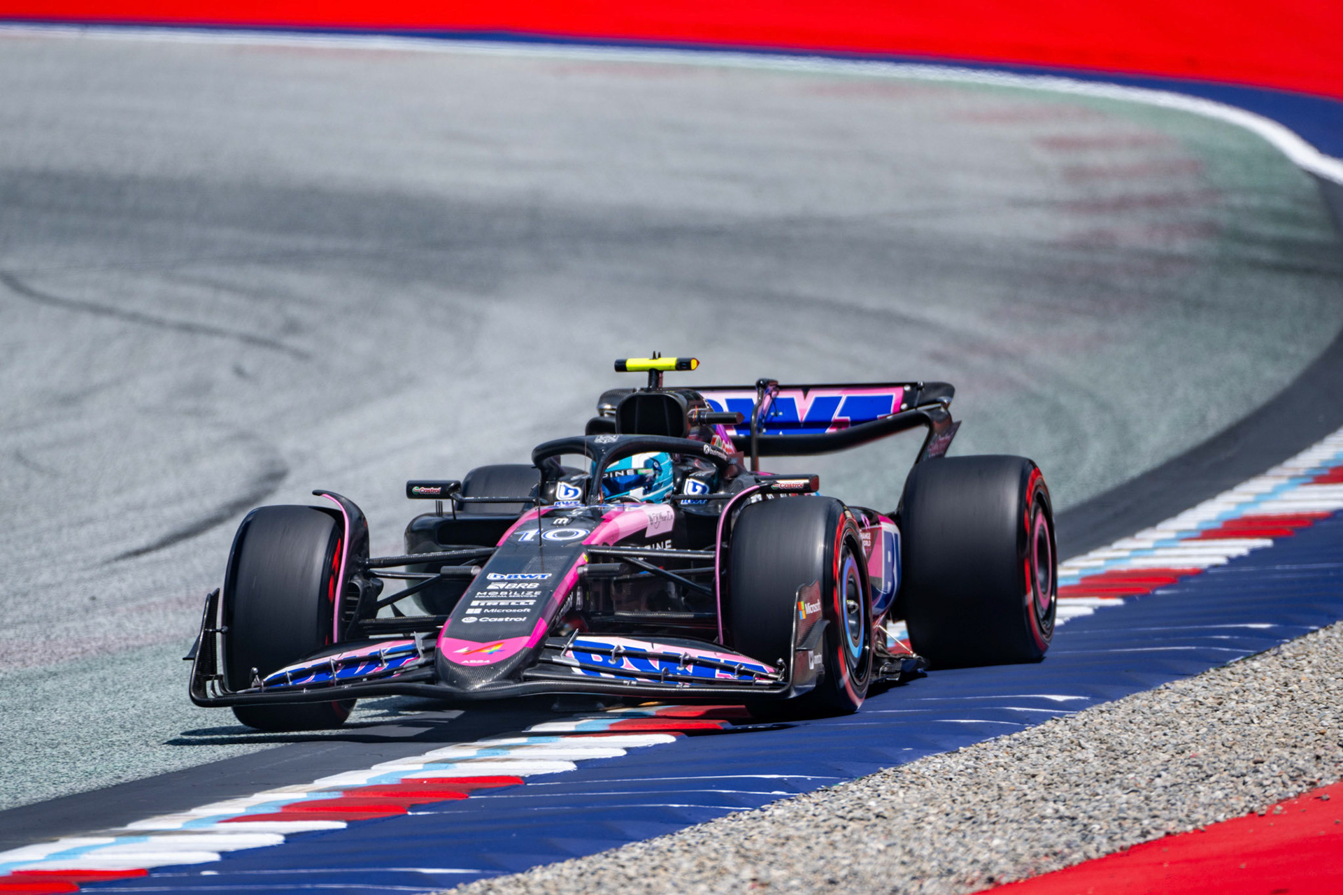 Pierre Gasly #10, BWT Alpine F1 Team;Formel 1 GP Austria / Österreich. Freitag, 28.06.2024