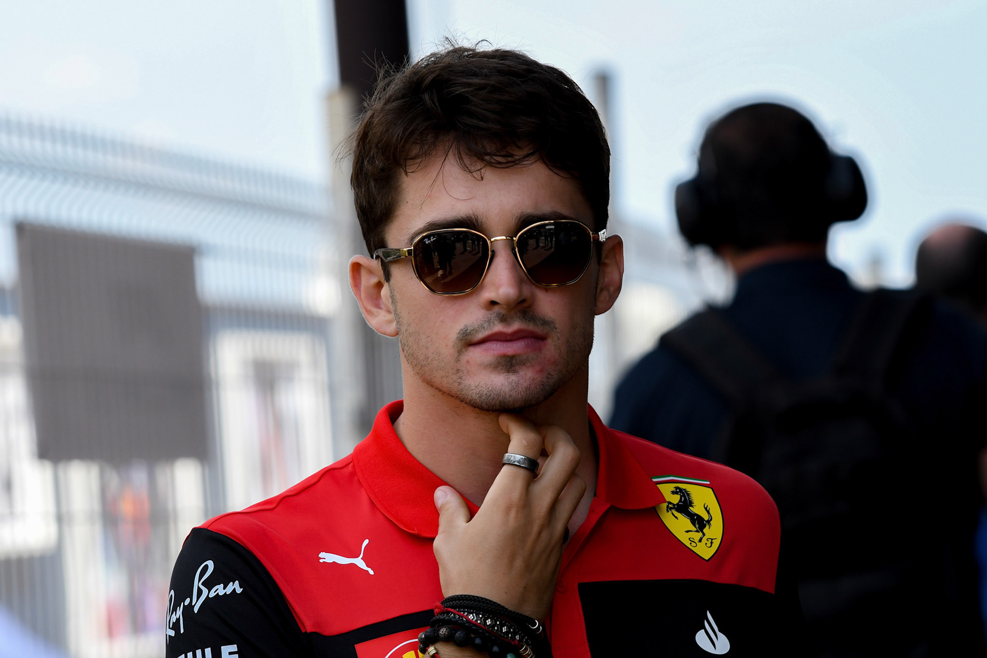 Charles Leclerc (MCO) Scuderia Ferrari; Formel 1 Monaco am 26.05.2022