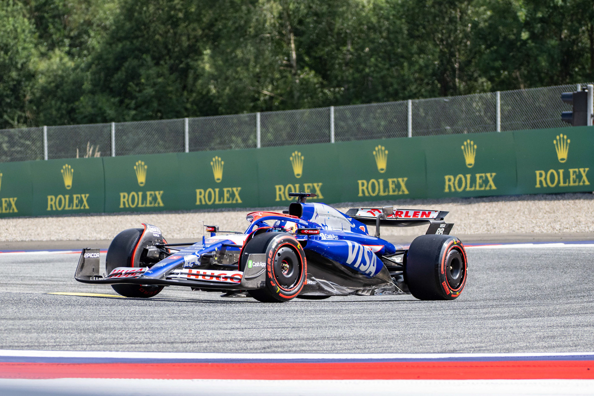 Daniel Ricciardo, #3, Visa Cash App RB Formula One Team;Formel 1 GP Austria / Österreich. Samstag, 29.06.2024