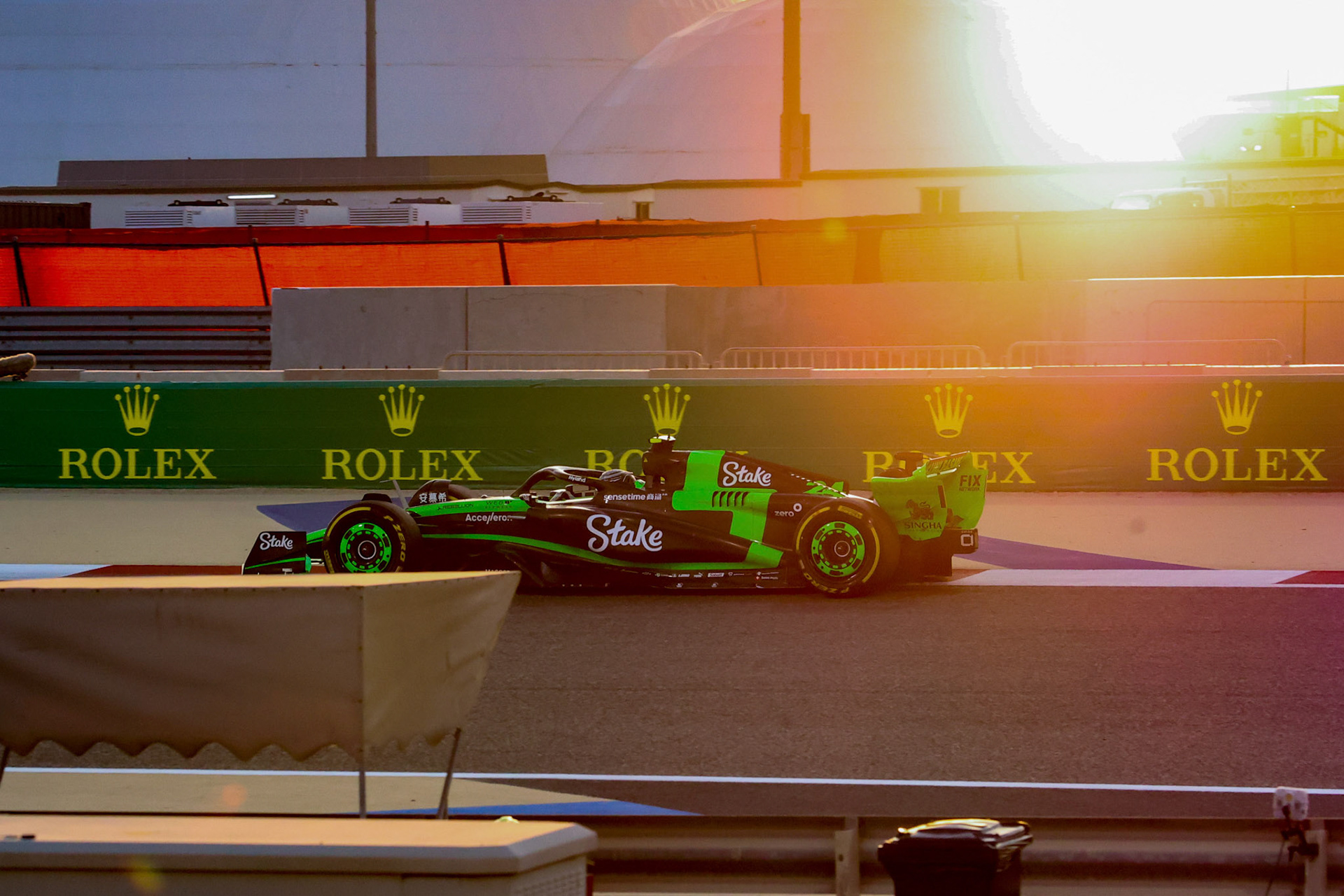 Guanyu Zhou #24, Stake F1 Team Kick Sauber; Formel 1 Pre-Season Tests Bahrain. Mittwoch, 21.02.2024