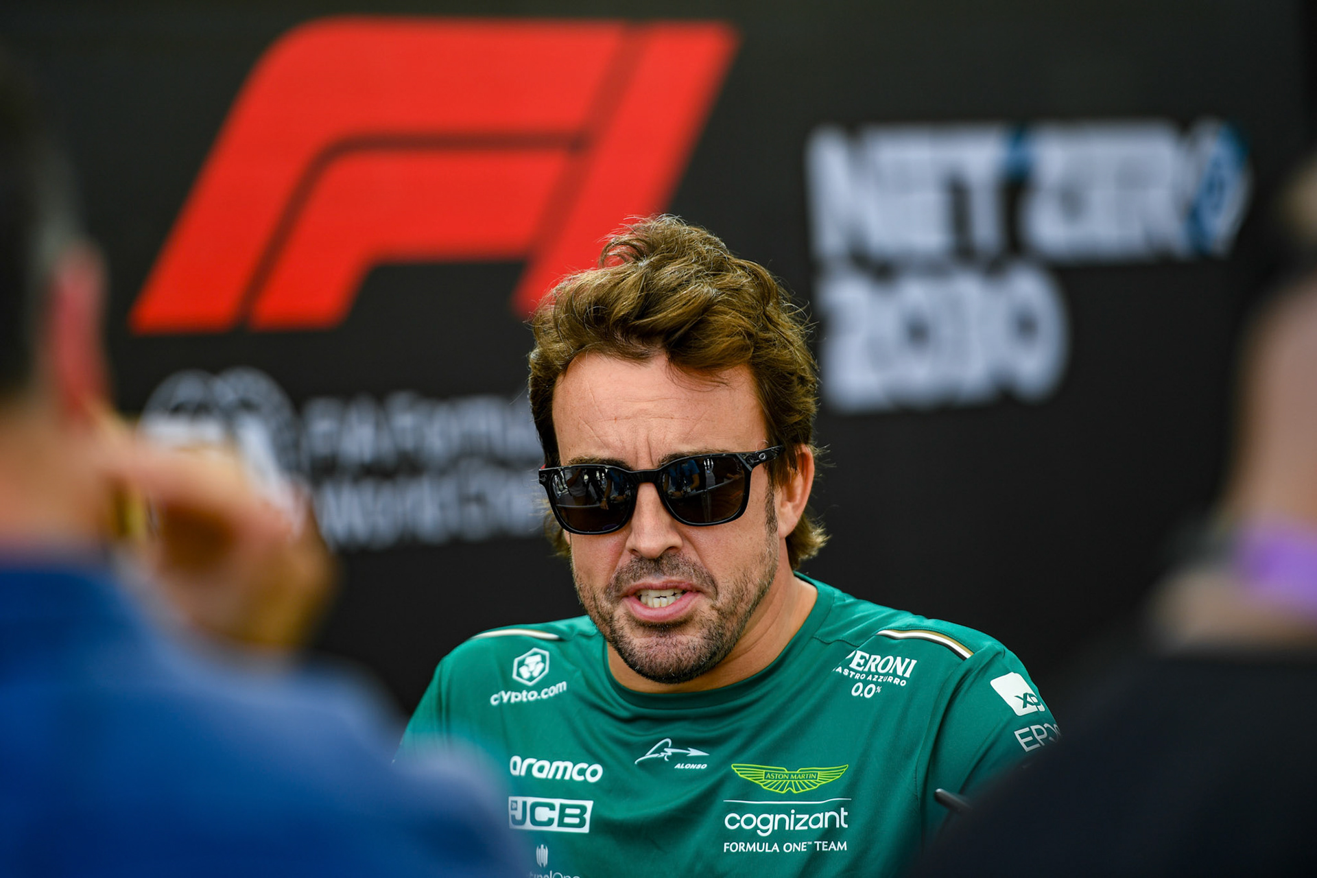 Fernando Alonso (ESP) Aston Martin Formula One Team; Formel 1 GP Abu Dhabi. Donnerstag 23.11.2023