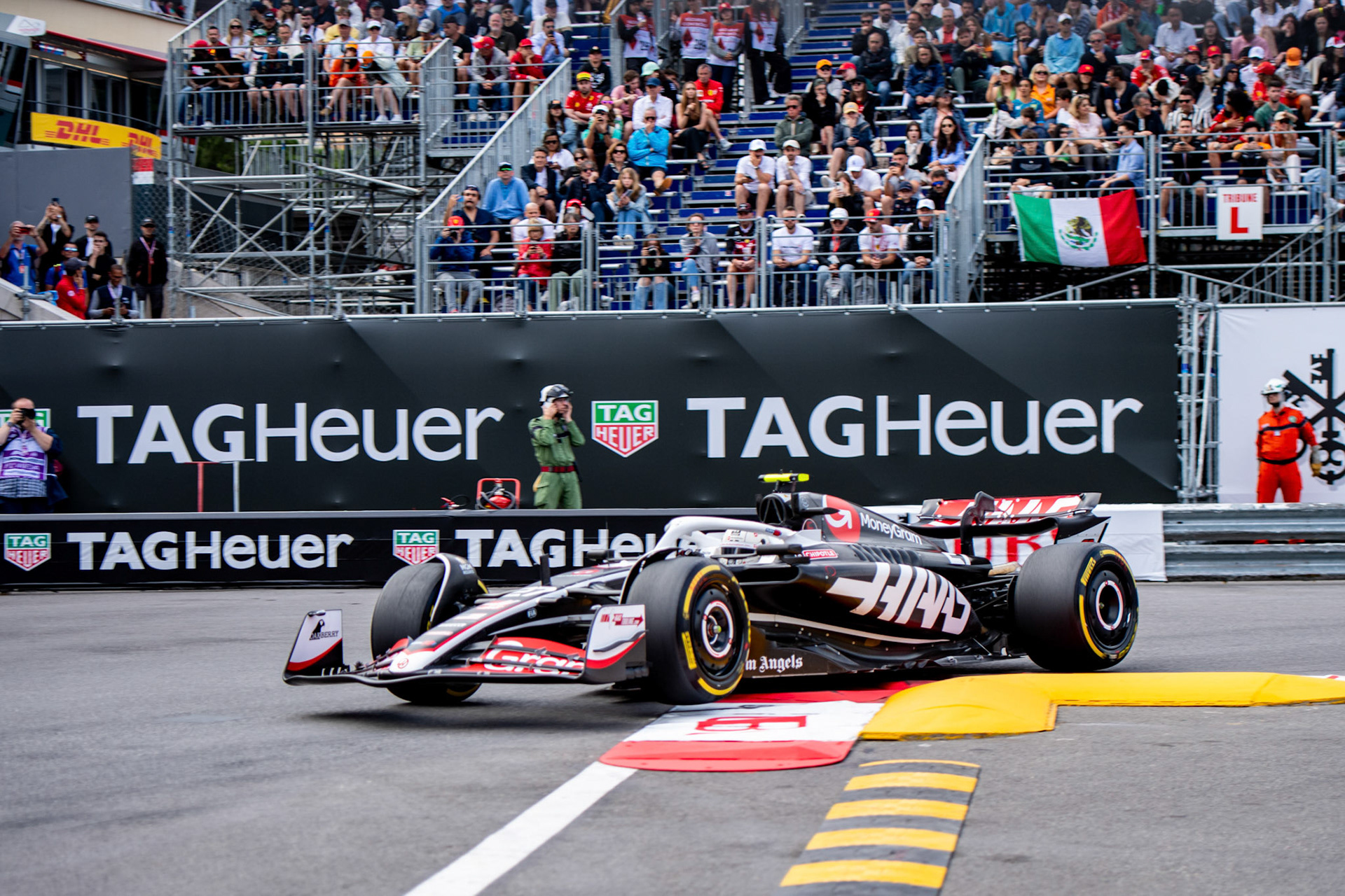 Nico Hülkenberg #27, MoneyGram Haas F1 Team; Formel1 GP Monaco Freitag, 24.05.2024