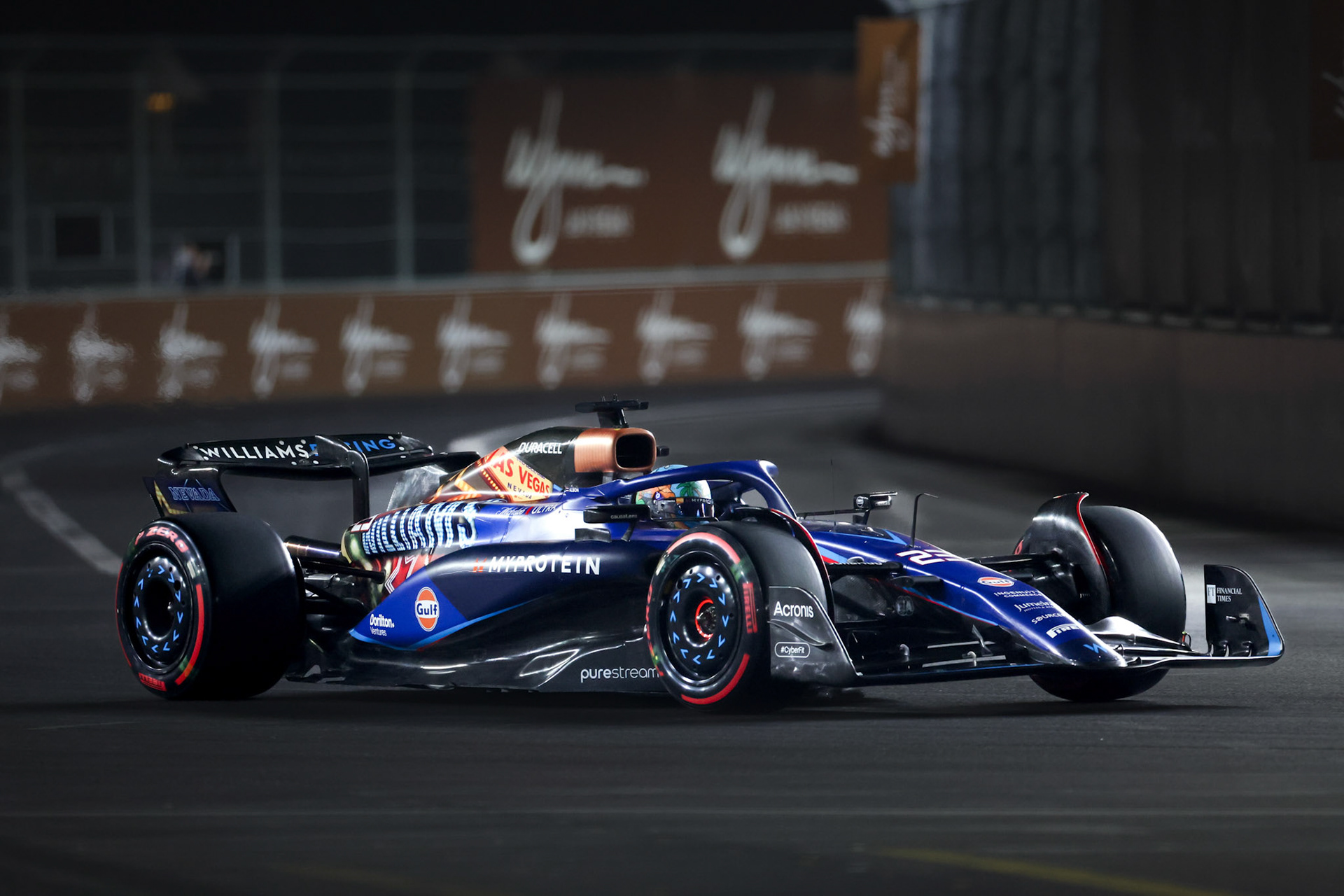 Alexander Albon (THA) Williams Racing;Formel 1 GP USA Las Vegas. Samstag 18.11.2023