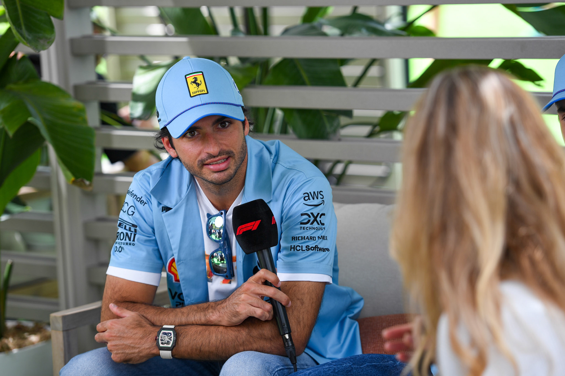 Carlos Sainz #55, Scuderia Ferrari; Formel 1 GP Miami / USA. 04.05.2024