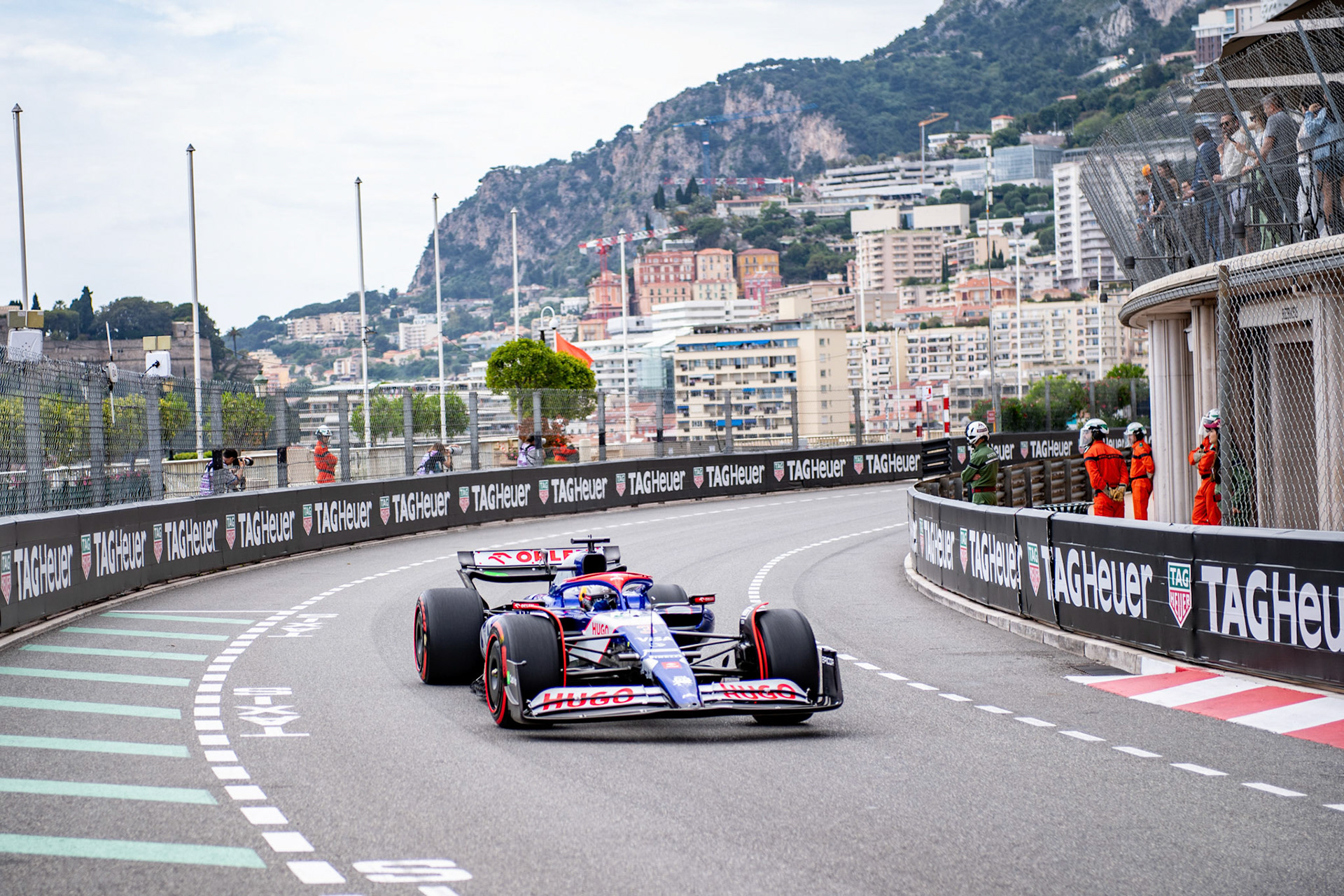 Daniel Ricciardo, #3, Visa Cash App RB Formula One Team; Formel1 GP Monaco Freitag, 24.05.2024