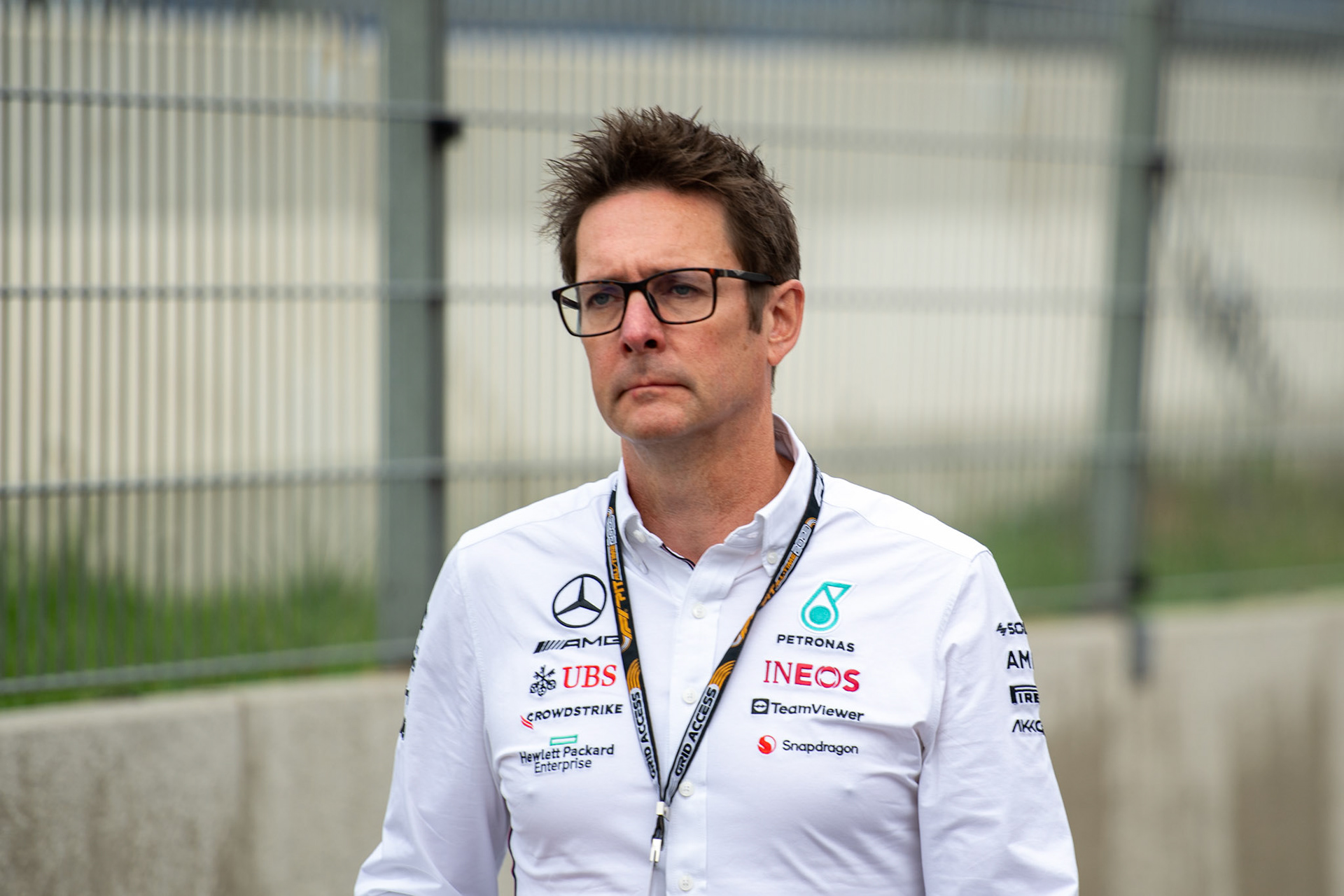 Andrew Shovlin Mercedes AMG F1 Team;Formel 1 GP Holland / Zandvoort. Freitag, 25.08.2023